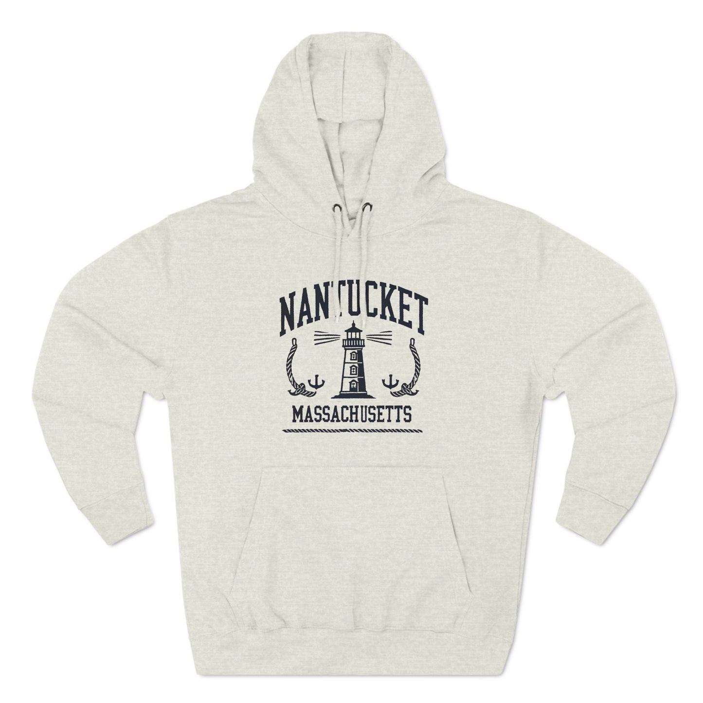 Nantucket Massachusetts Graphic Sweatshirt Coastal-Inspired Pullover