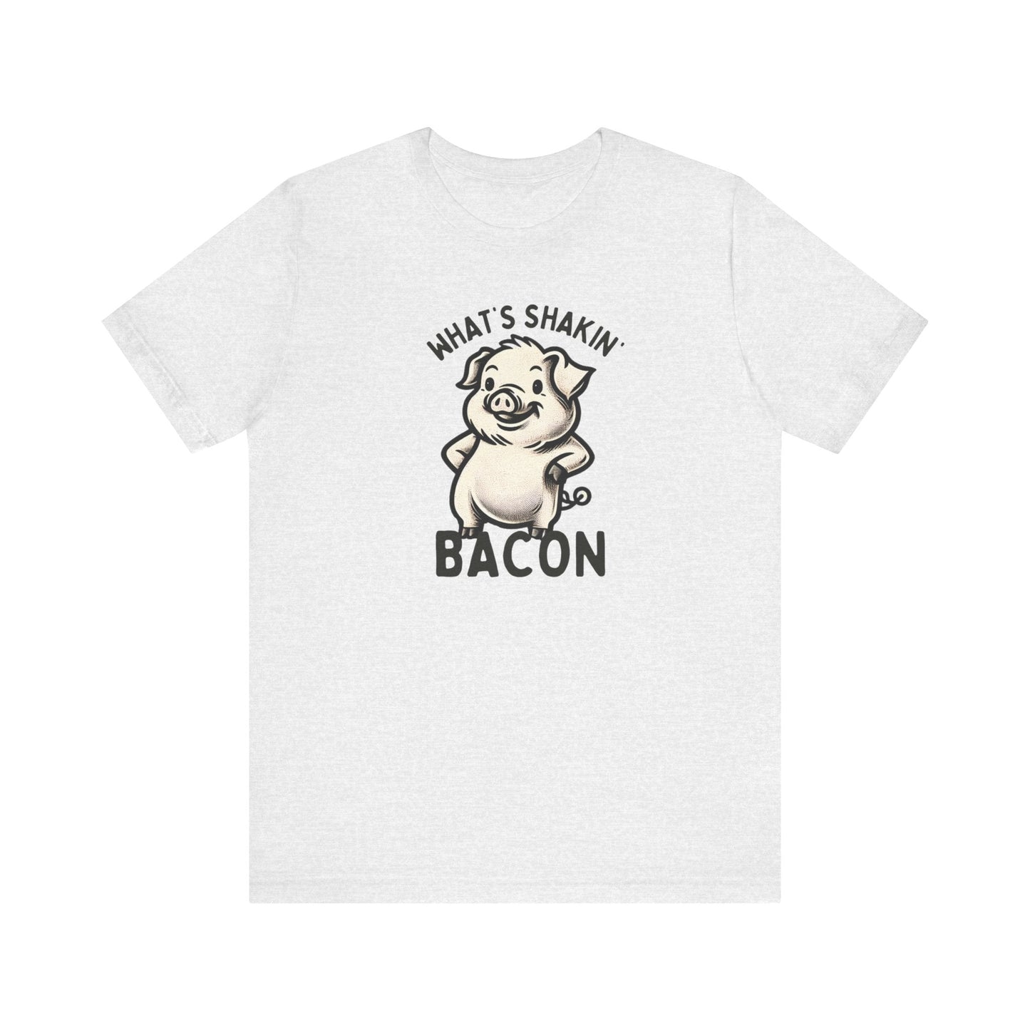 What's Shakin' Bacon? Dive into Fun with Our Classic Tee! Bacon Lovers!