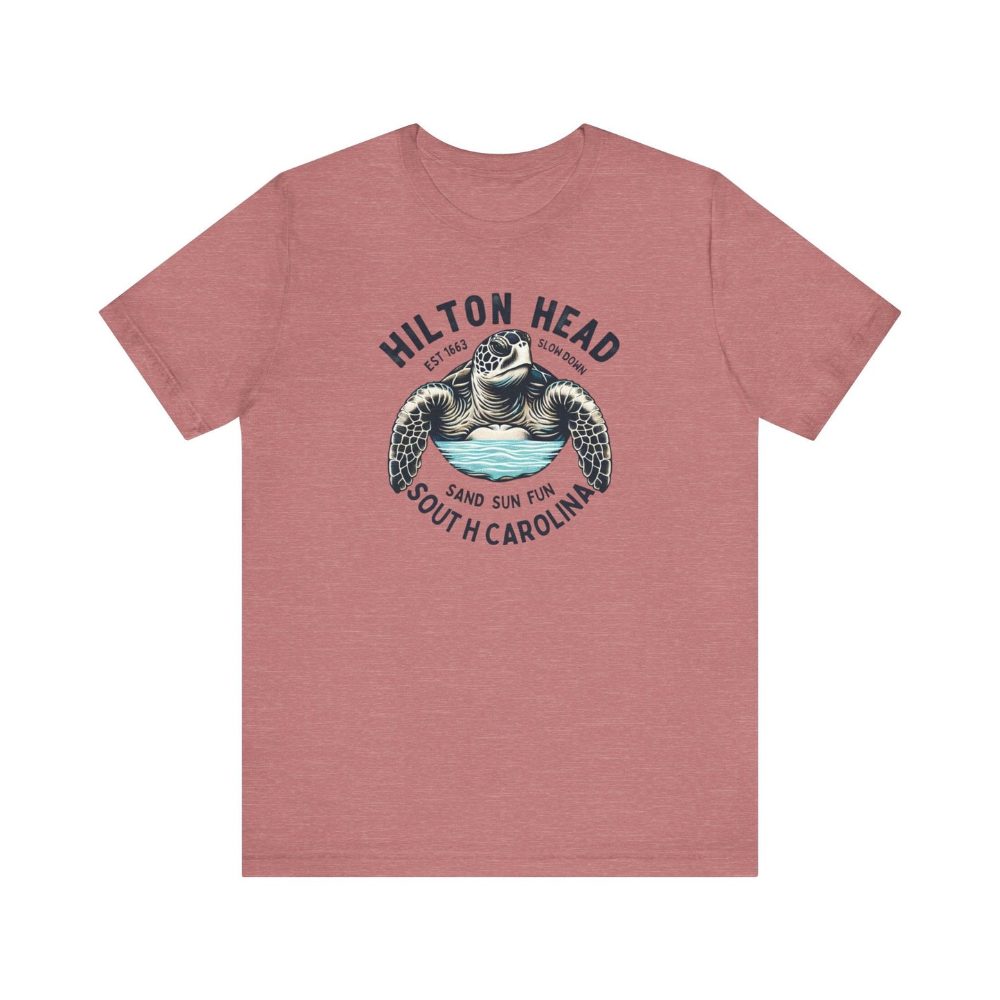 Hilton Head South Carolina Graphic Tee Vacation Shirt Beach Vibes Destination Shirt Great Gift Idea