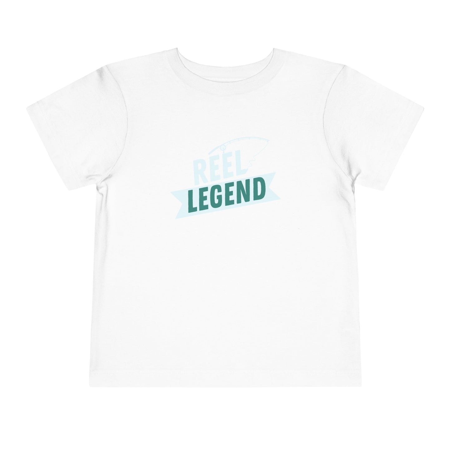 Reel Legend Toddler Short Sleeve Tee - Fun and Comfy Kids Fishing Shirt