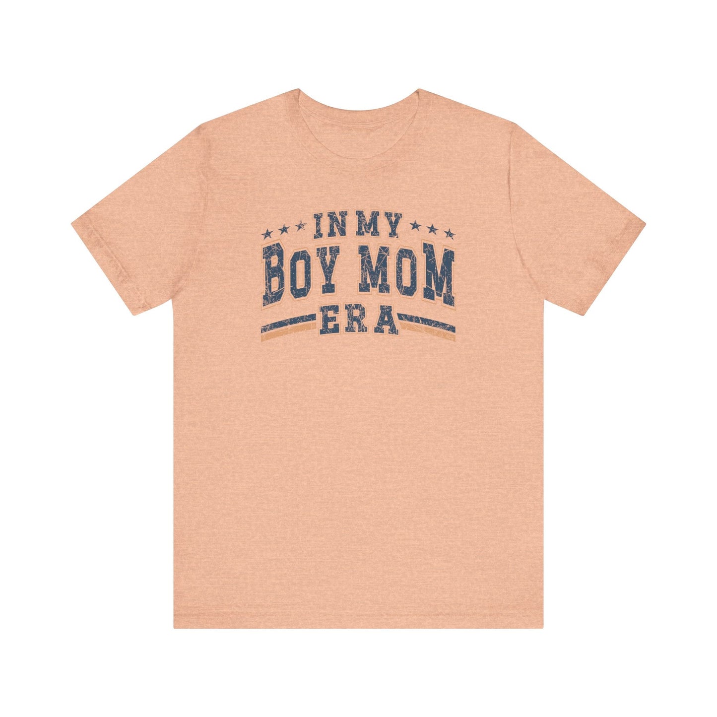 In My Boy Mom Era Tee – Comfortable & Stylish Womens Short Sleeve Crewneck Cotton T-Shirt Mom Gift, Mothers Day Gift