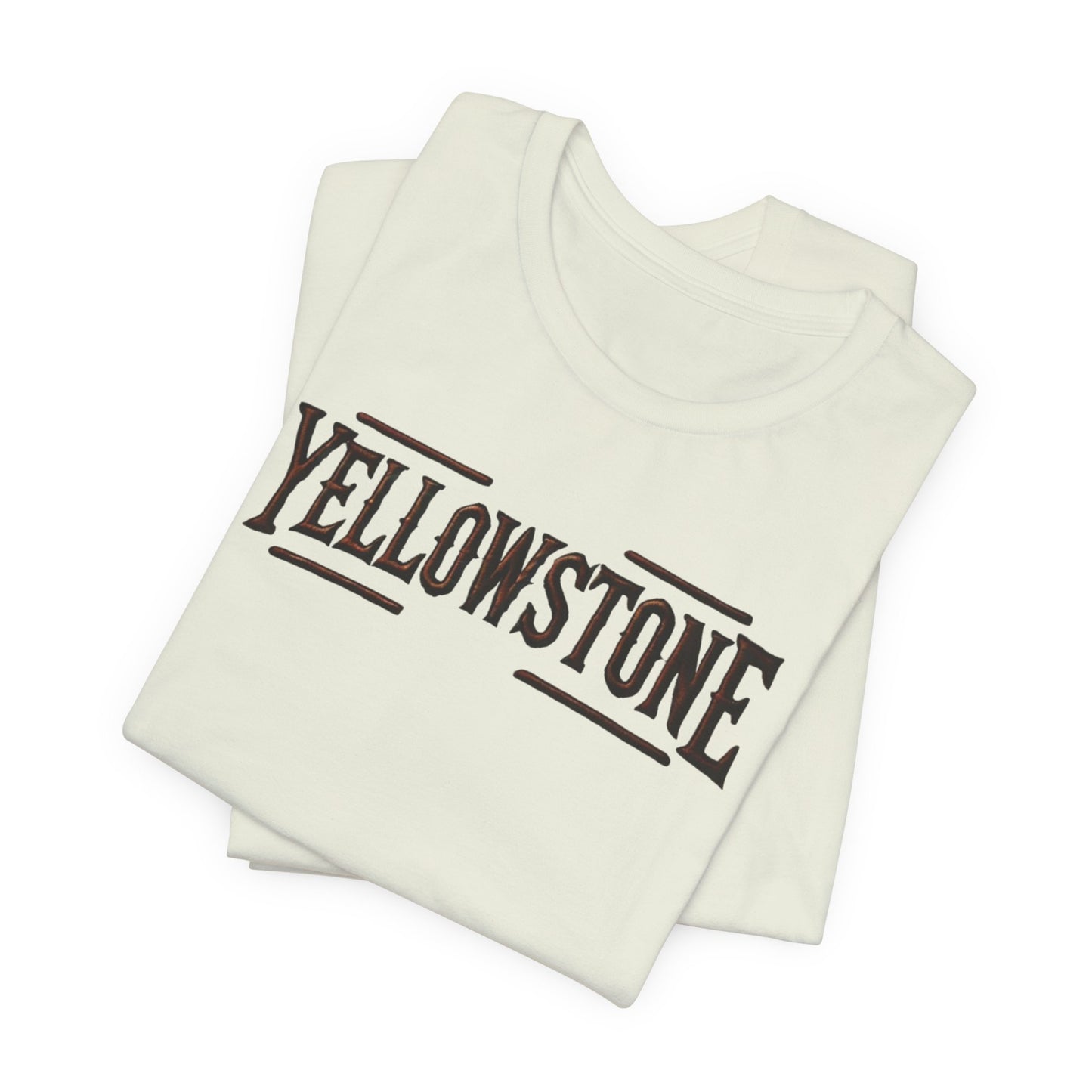 Yellowstone National Park Camping & Hiking Nature Lovers Unisex Short Sleeve Tee