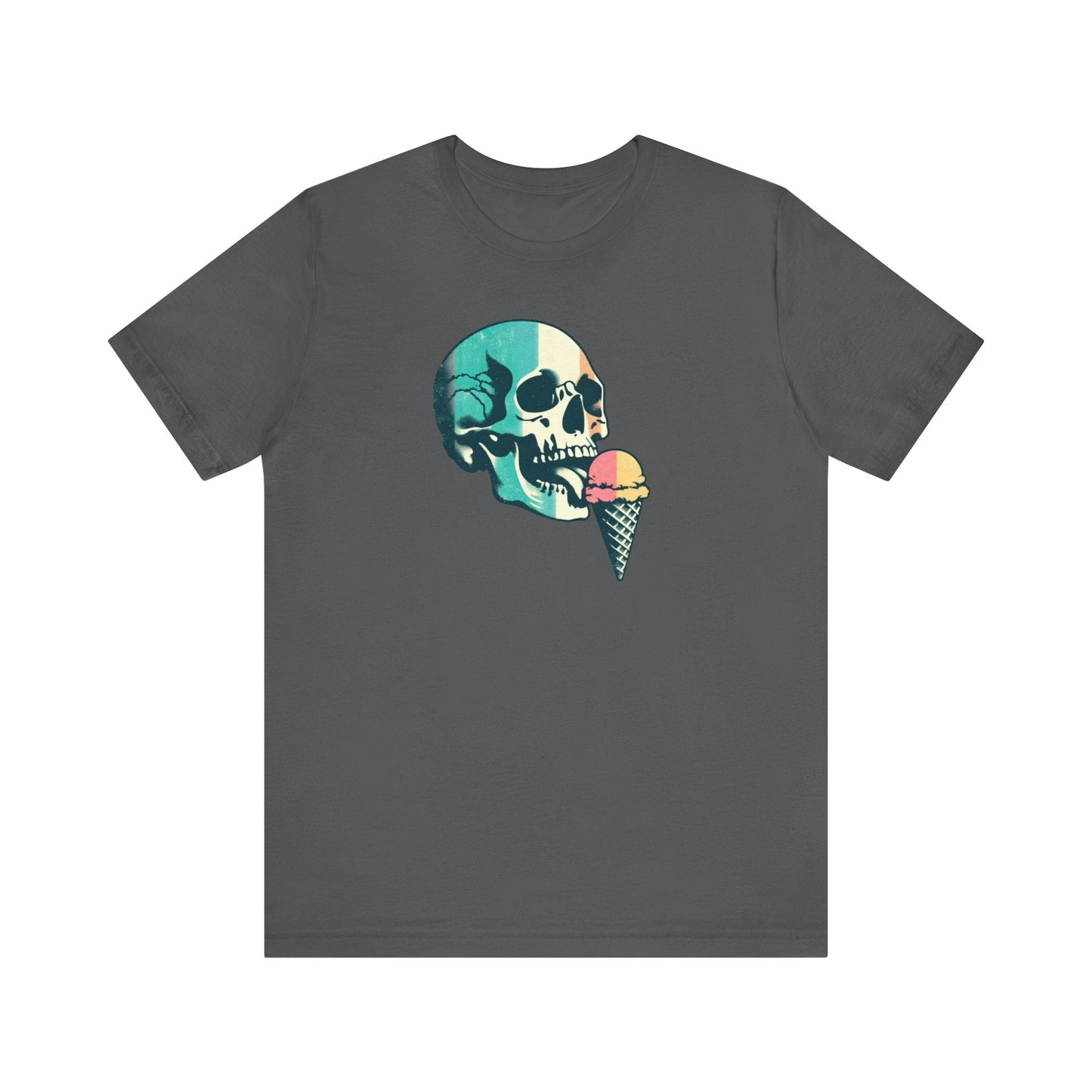 Skull Tee: Embrace Cool Comfort and Style with This Crewneck Tshirt Makes a Great Gift