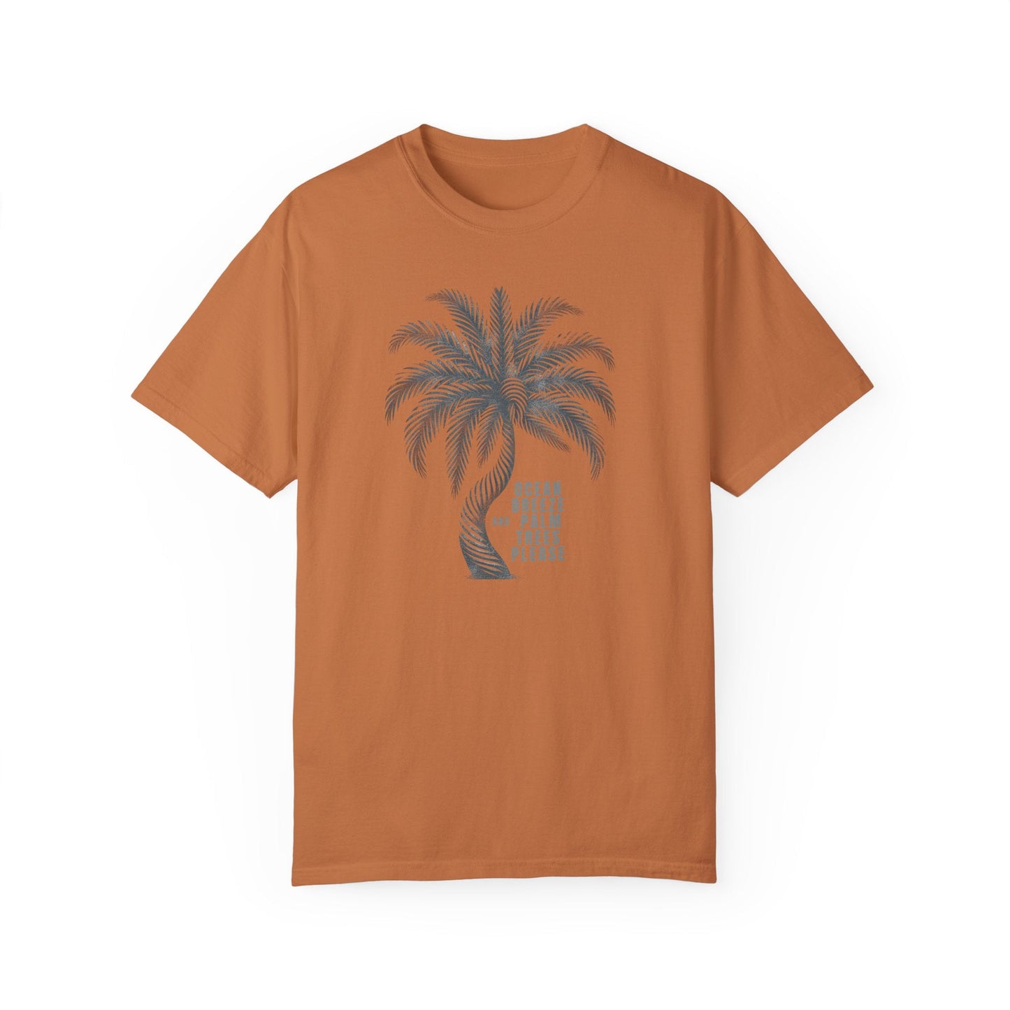 Ocean Breeze & Palm Trees: Enjoy Comfort with Our Cozy Cotton Tee Great Gift Tshirt