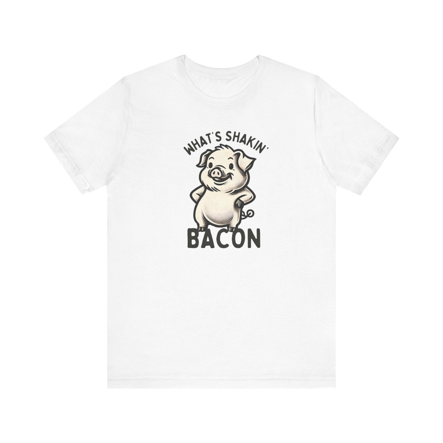 What's Shakin' Bacon? Dive into Fun with Our Classic Tee! Bacon Lovers!