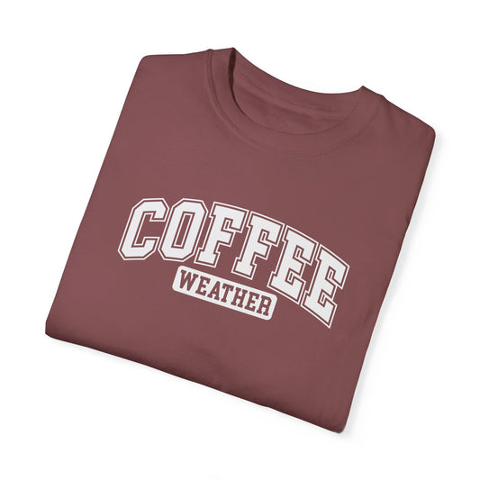 Coffee Weather Winter-Inspired Graphic T-Shirt