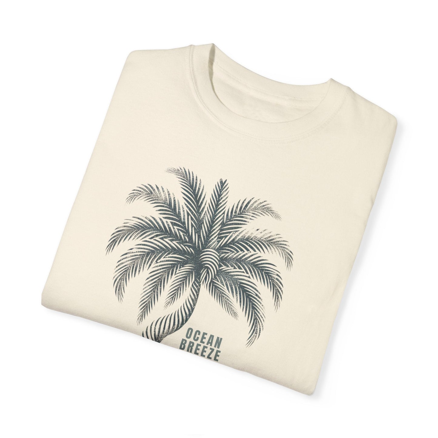 Ocean Breeze & Palm Trees: Enjoy Comfort with Our Cozy Cotton Tee Great Gift Tshirt