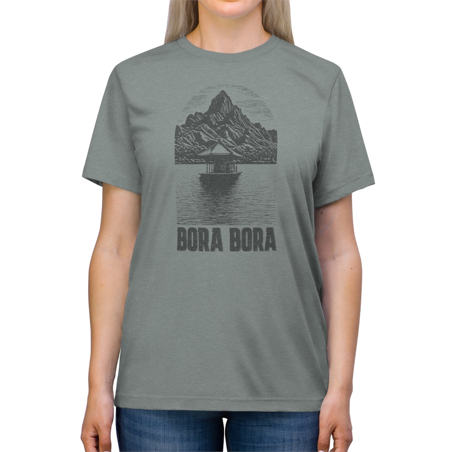 "Bora Bora T-Shirt – Comfortable Casual Travel & Outdoor Adventure Tee"