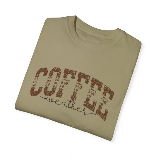 Coffee Weather Winter Inspired Graphic Tee Shirt