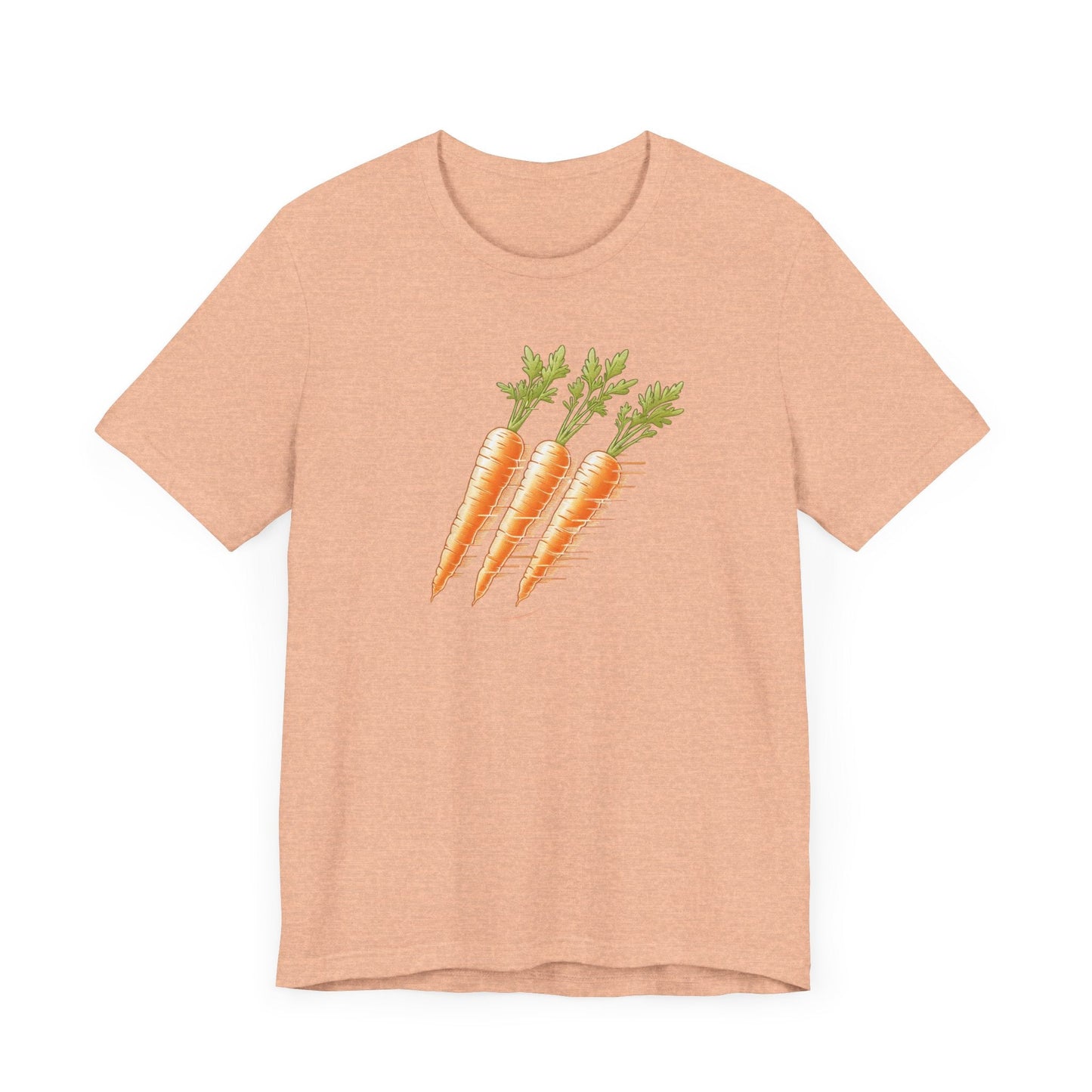 Carrot Crush Garden Fresh Vibes Tee Graphic Tee Shirt for Women Minimalist Foodie Cook Baker Hiking Camping Botanical Gardner