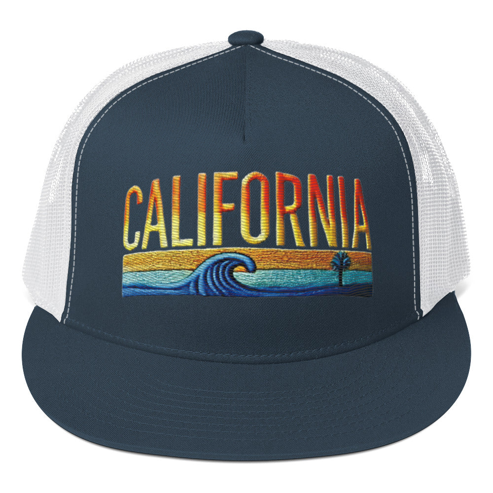 California Classic High Profile Snap Back Trucker Cap