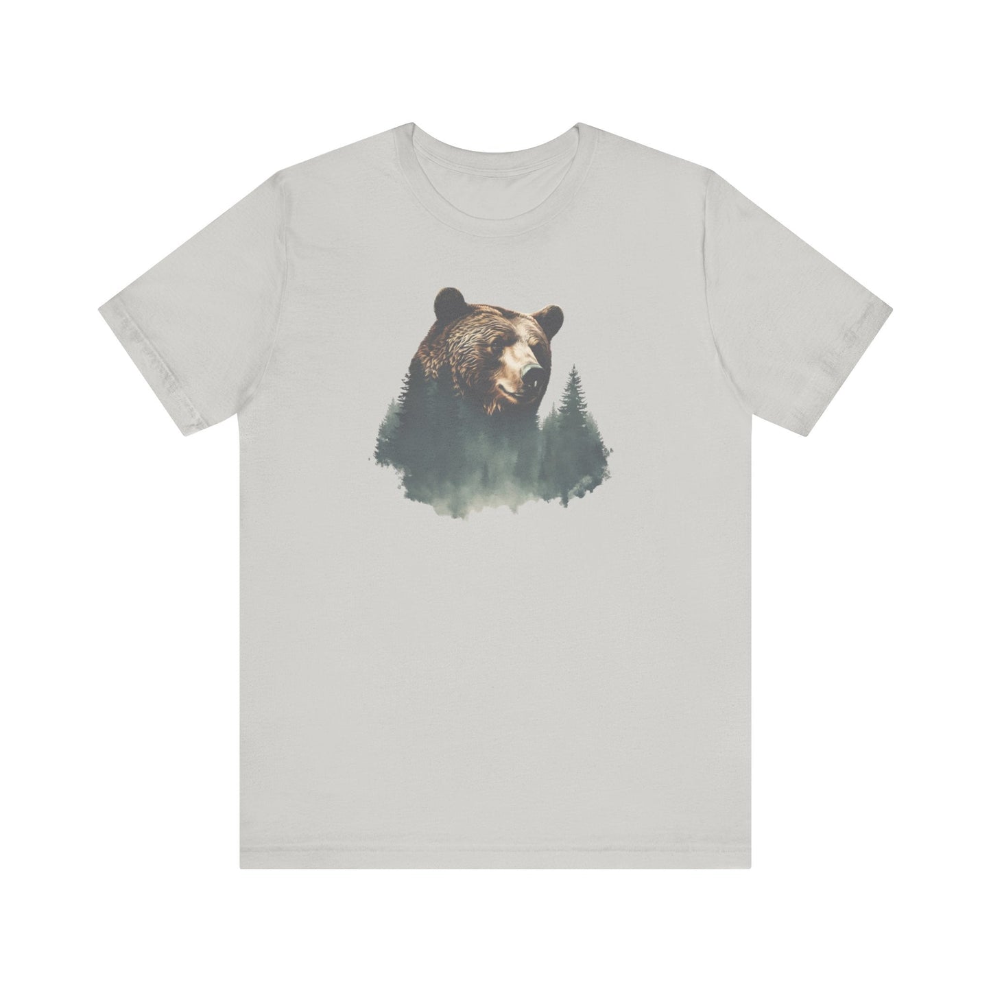 Respect the Locals Bear Life Mountain Escape Get Lost in Nature Unisex Jersey Great Gift, Dad Gift, Husband Gift, Camping Tshirt