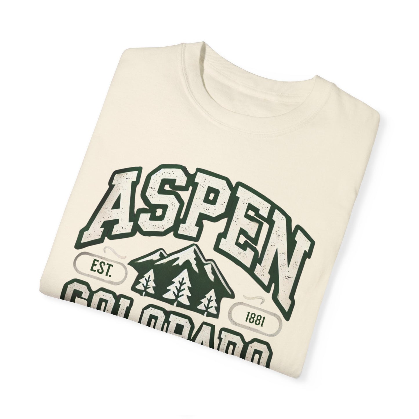 Aspen Colorado Graphic T-Shirt | Mountain Adventure Casual Tee