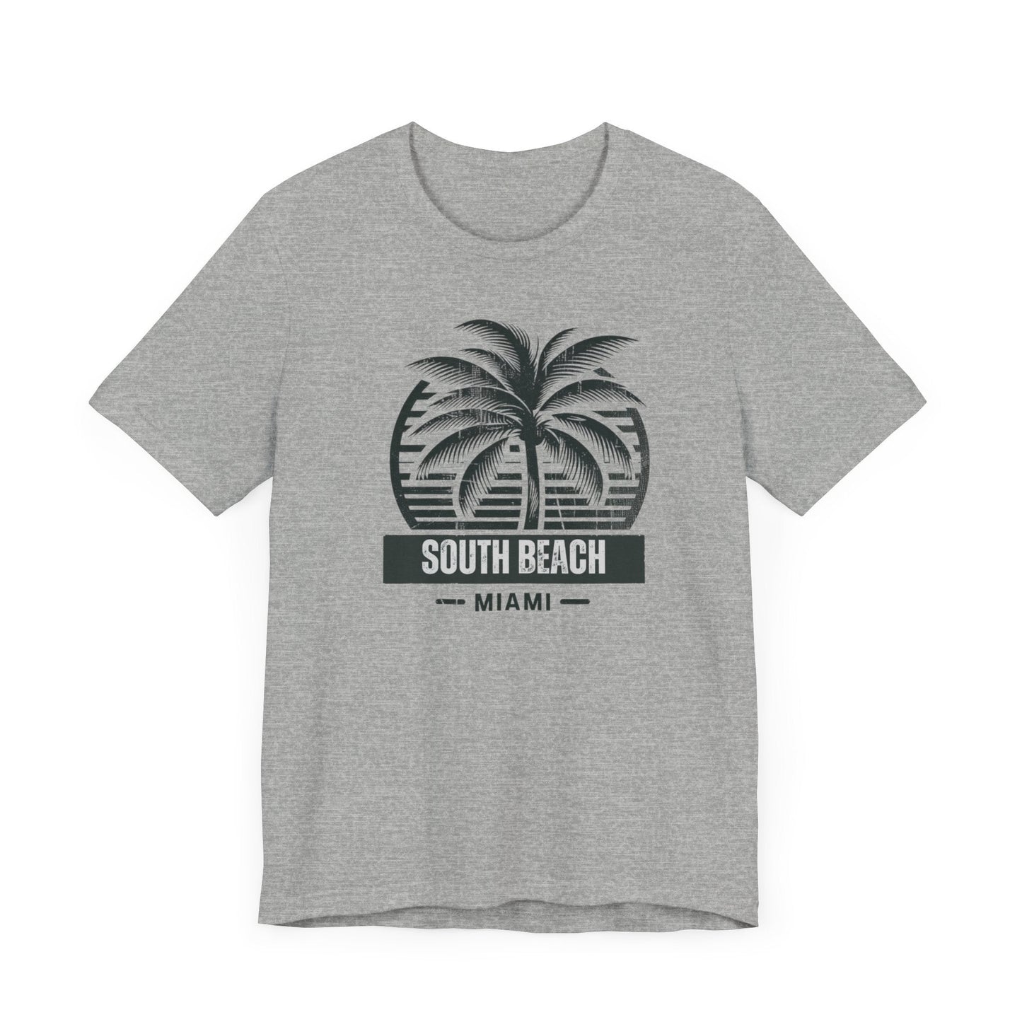 South Beach Serenity: Unisex Palm Trees Tee, the Ultimate Gift for Every Occasion Boyfriend Gift, Girlfriend Gift