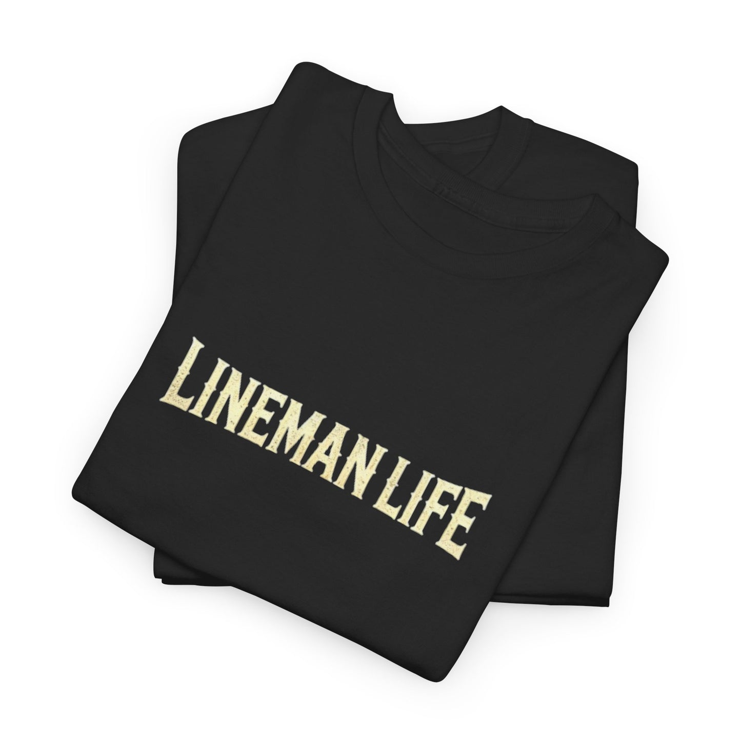 Lineman Graphic Unisex Heavy Cotton Tee | Great Gift for Linemen