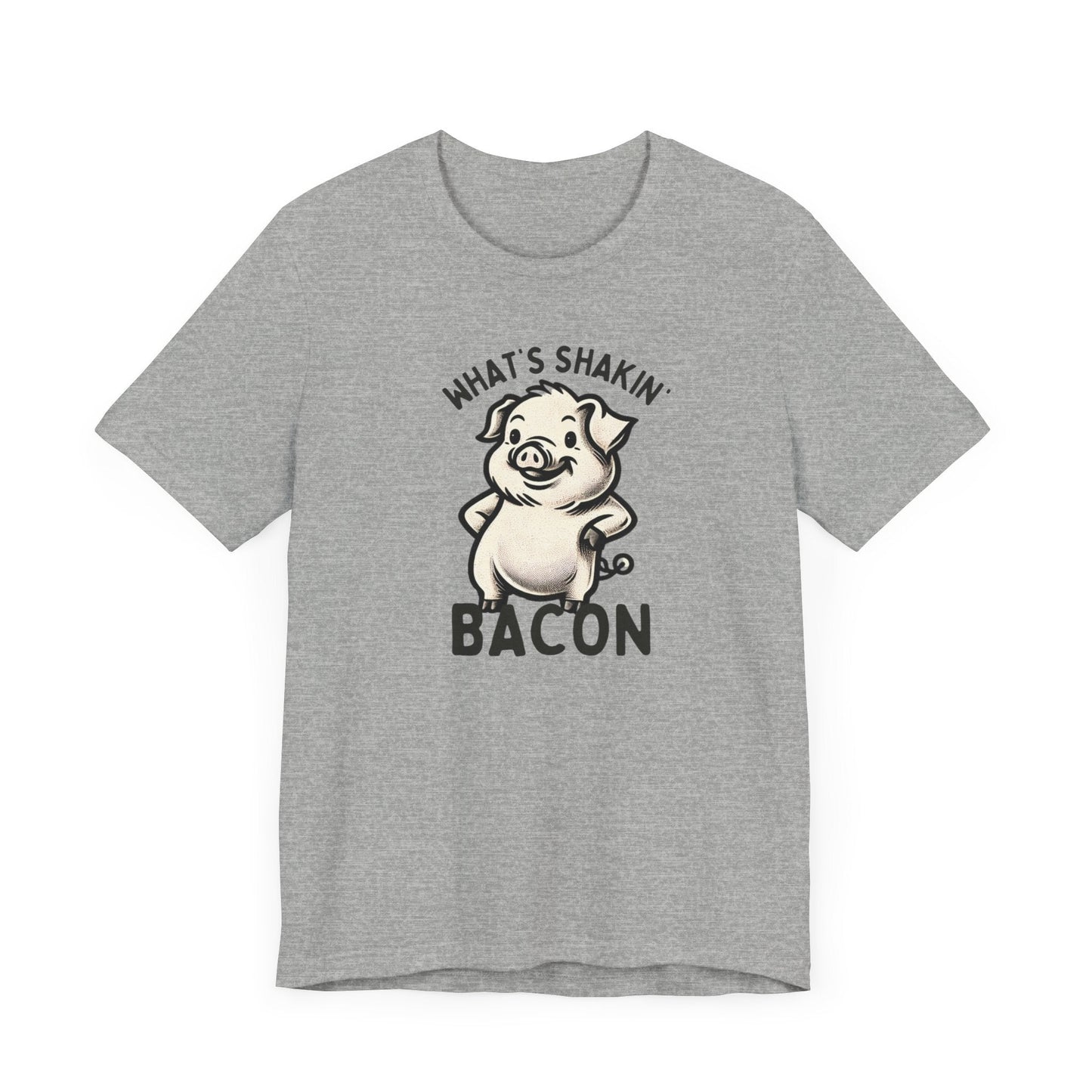 What's Shakin' Bacon? Dive into Fun with Our Classic Tee! Bacon Lovers!