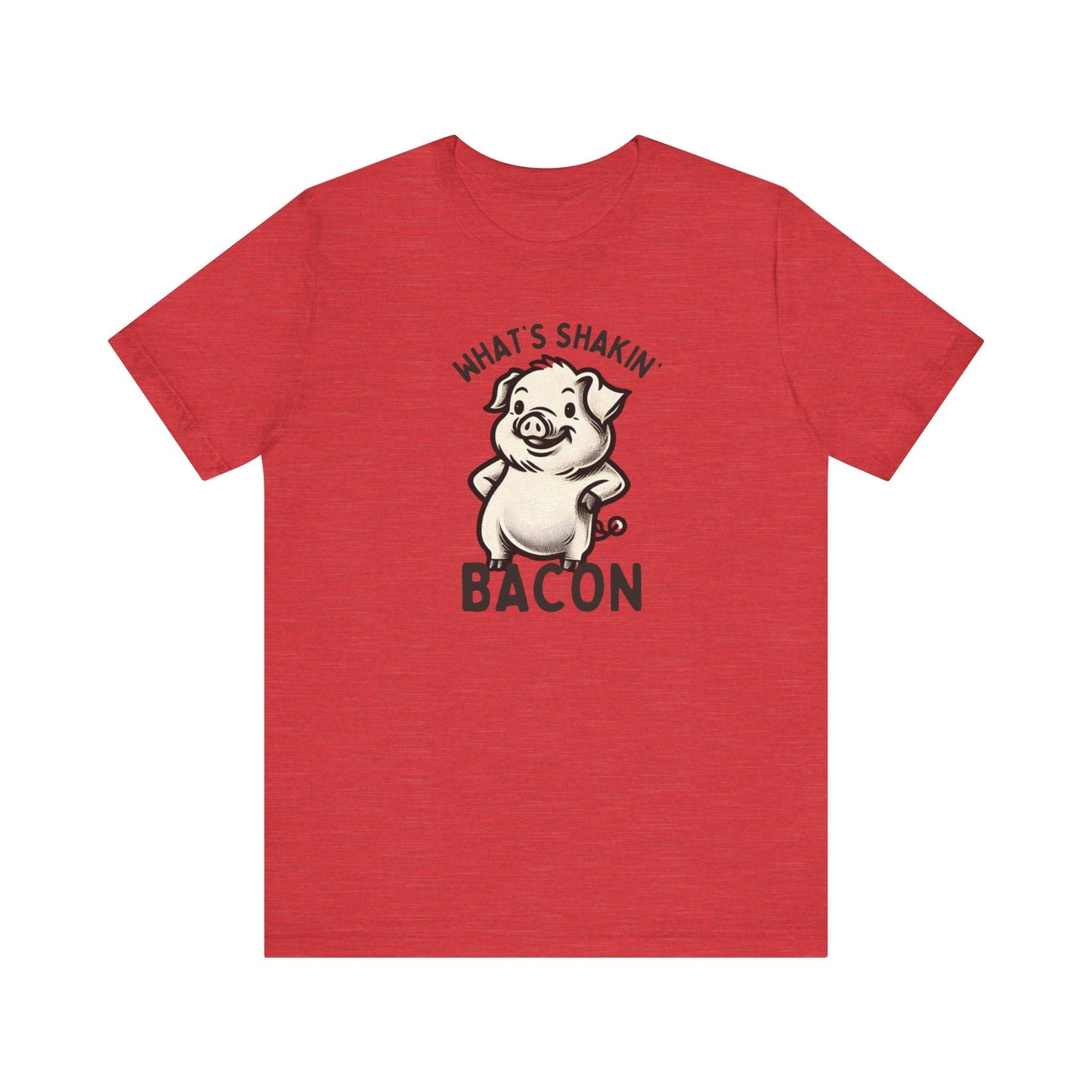 What's Shakin' Bacon? Dive into Fun with Our Classic Tee! Bacon Lovers!