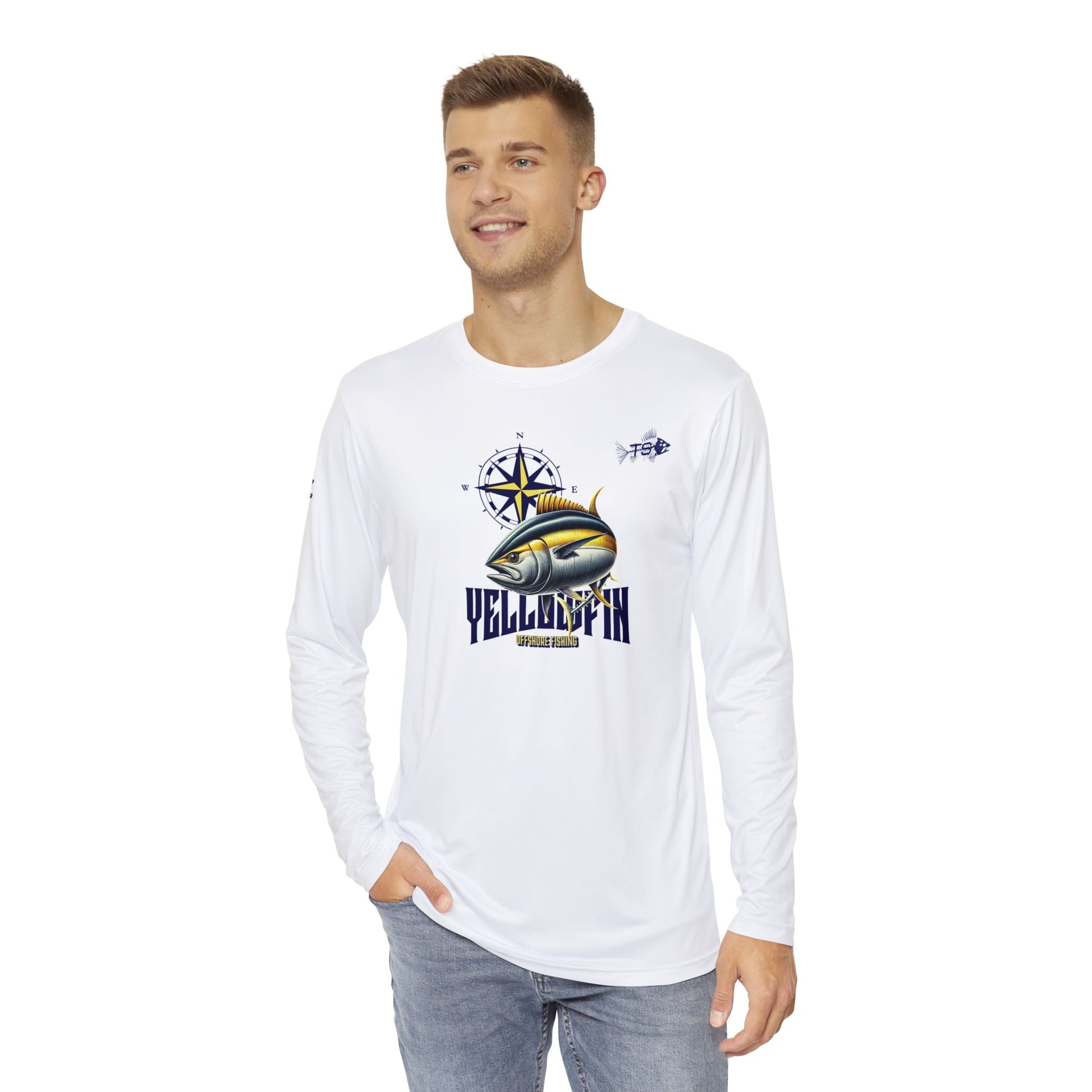 Yellowfin Tuna Fishing Long Sleeve Shirt