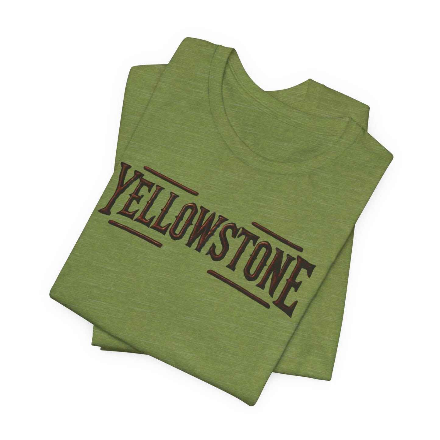 Yellowstone National Park Camping & Hiking Nature Lovers Unisex Short Sleeve Tee