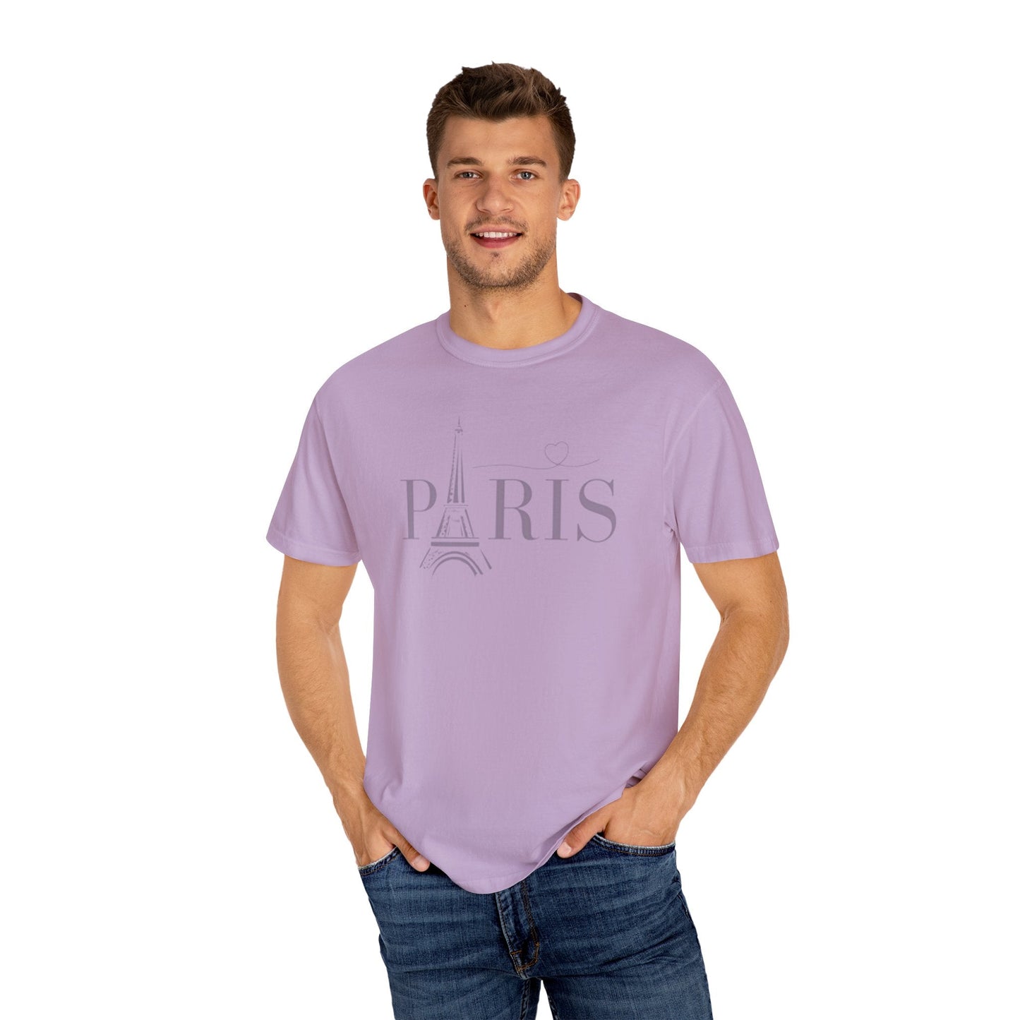 From Paris With Love Comfort Colors 1717 Tee Beach Shirt, Great Gift, Sister Gift, Wife Gift, Mom Gift, Mothers Day Gift Unisex