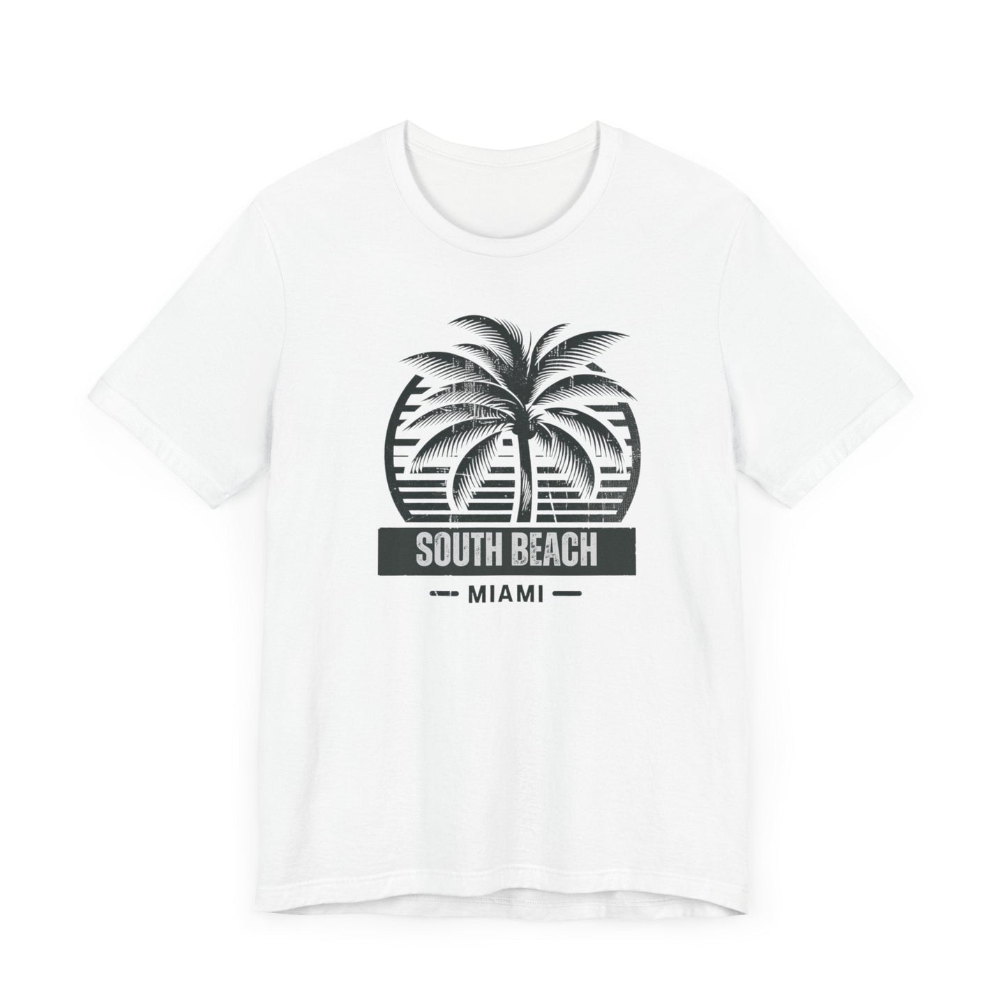 South Beach Serenity: Unisex Palm Trees Tee, the Ultimate Gift for Every Occasion Boyfriend Gift, Girlfriend Gift