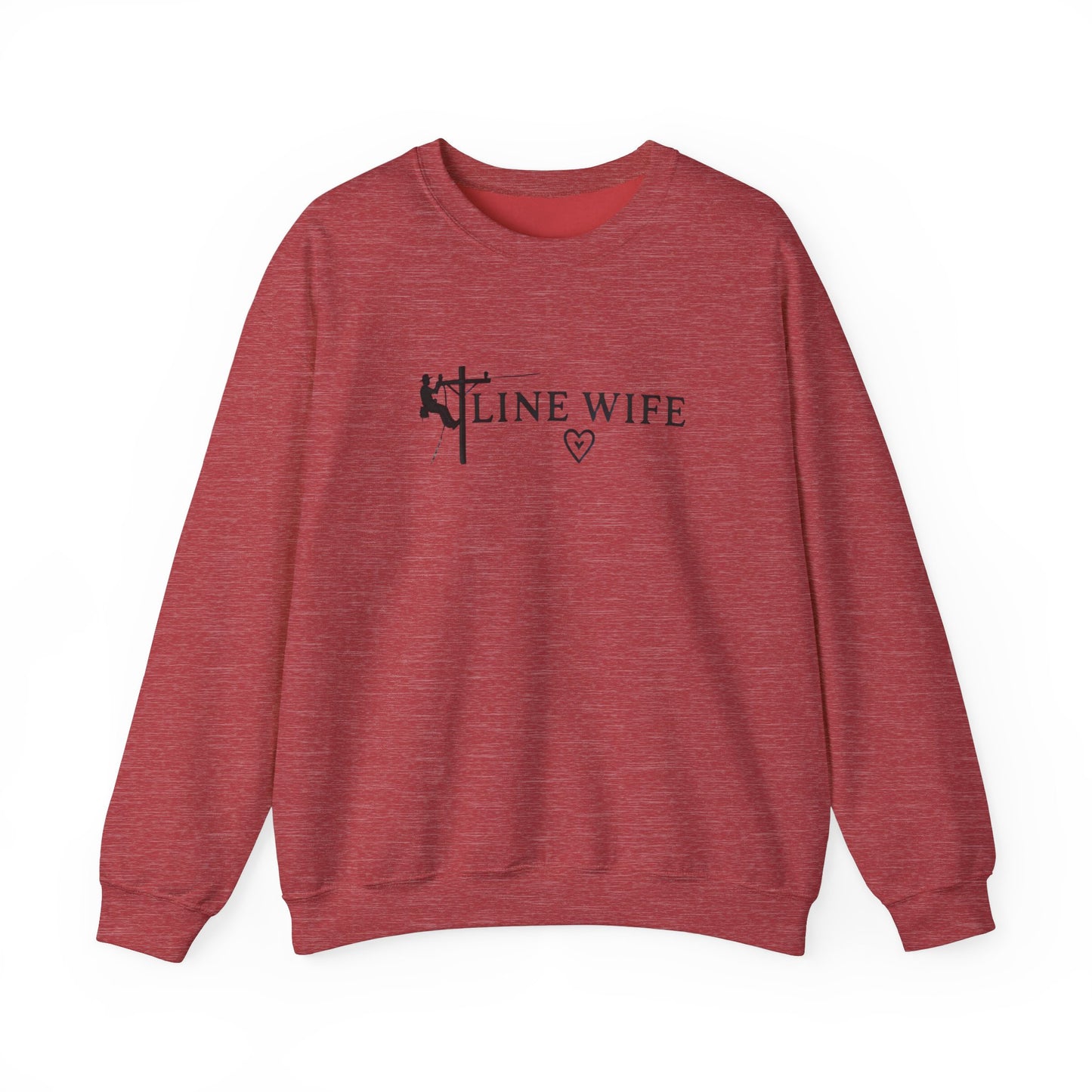 Lineman Wife Graphic Sweatshirt - Lineman Shirt Thoughtful Gift Idea for Loved Ones