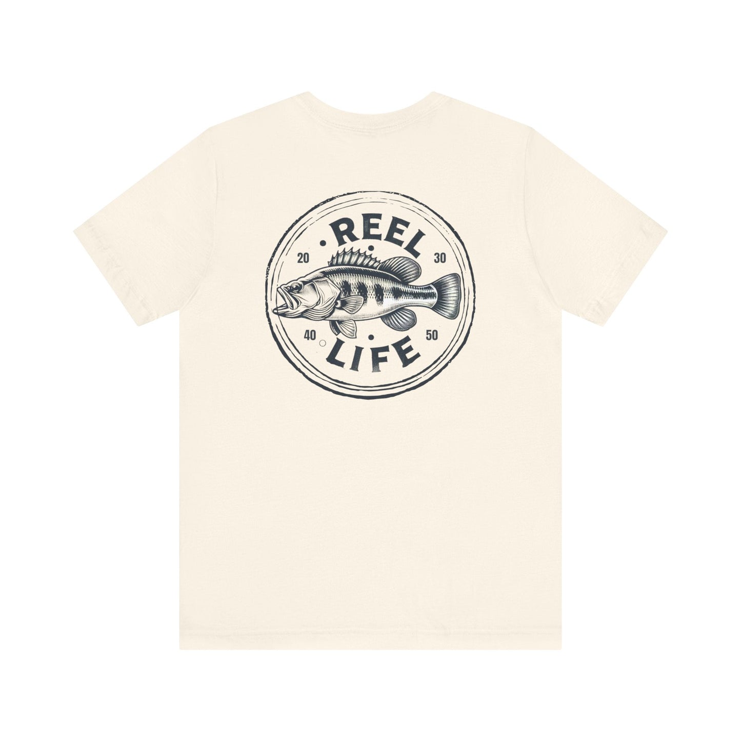 Reel Life Fishing Tee: Cast Away in Comfort & Style! Great Gift Idea for Anyone who Loves Fishing