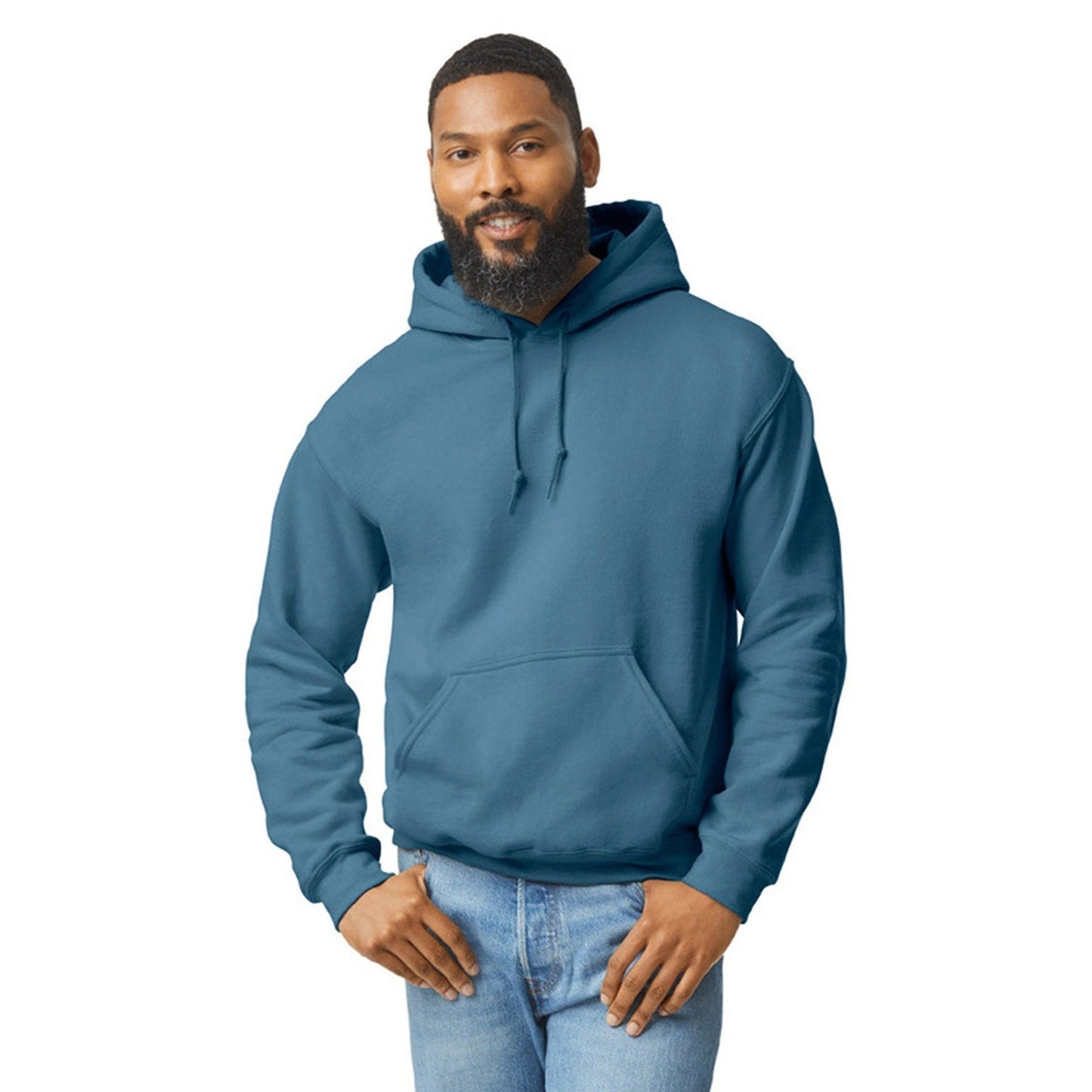 Gildan Adult Heavy Blend™ 50/50 Hooded Sweatshirt G185 . TriniSkiesApparel