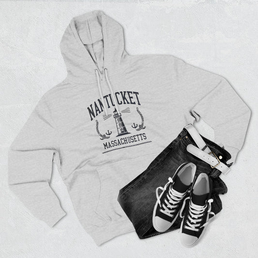 Nantucket Massachusetts Graphic Sweatshirt Coastal-Inspired Pullover