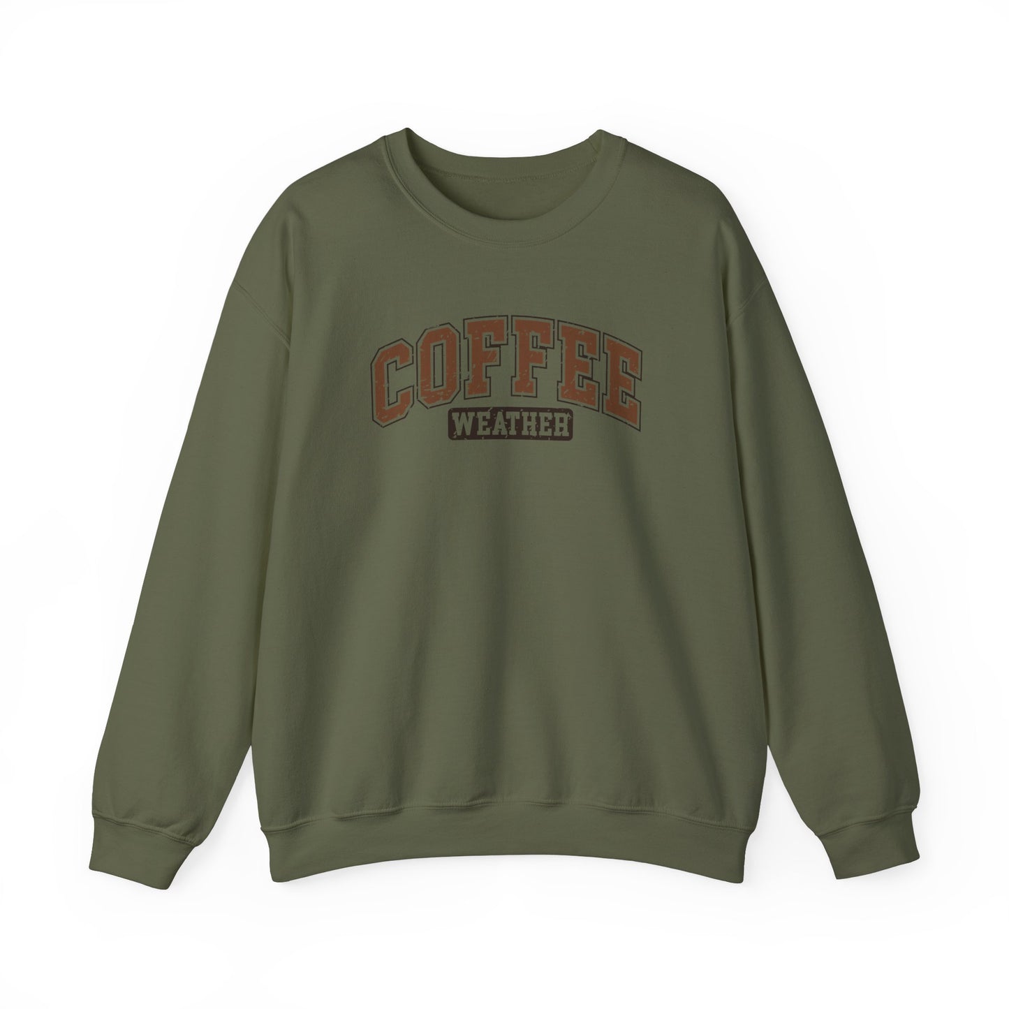 Coffee Weather Graphic Sweatshirt for Cozy Winter Vibes