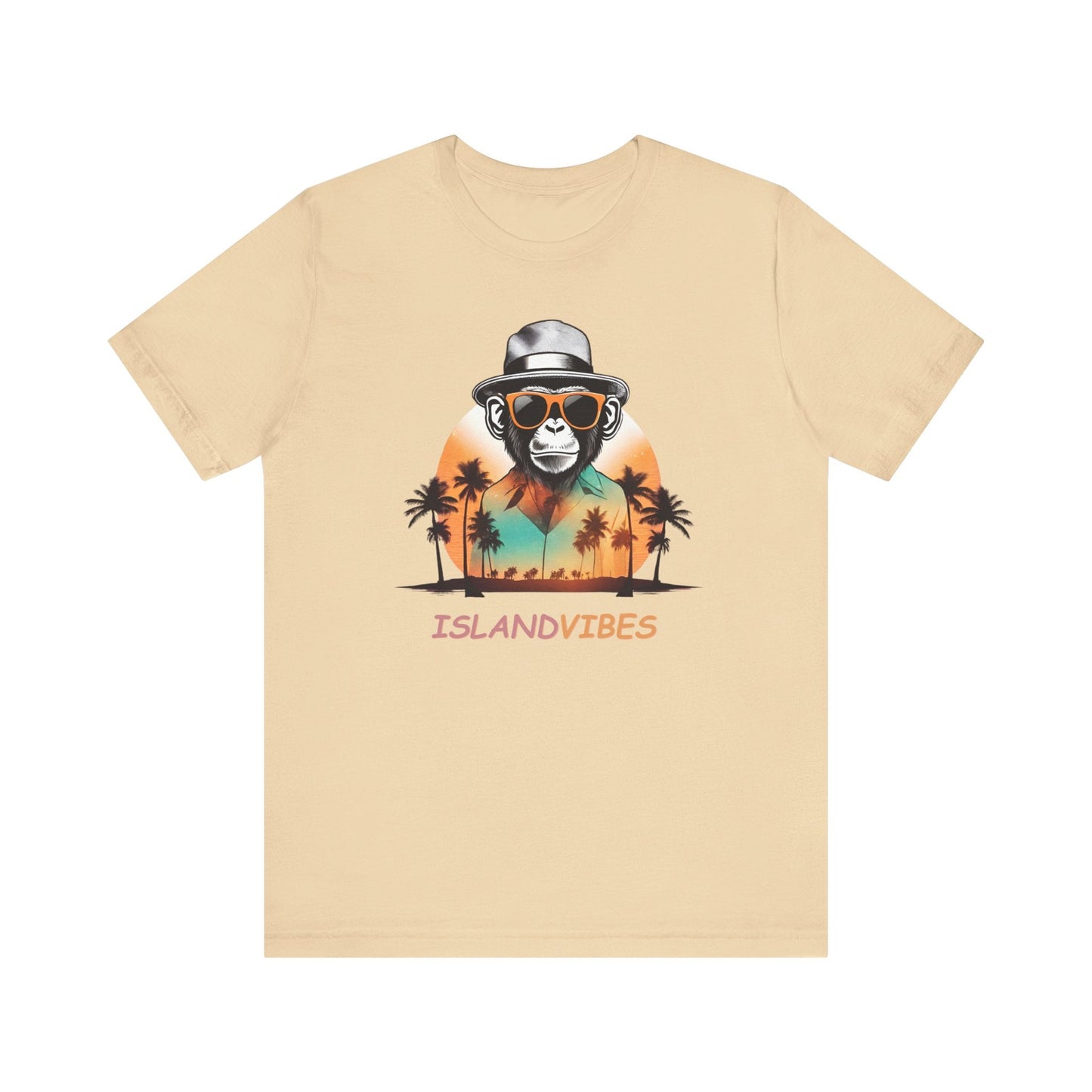 Island Monkey Business: Unisex Tee for Tropical Vibes! Great Gift