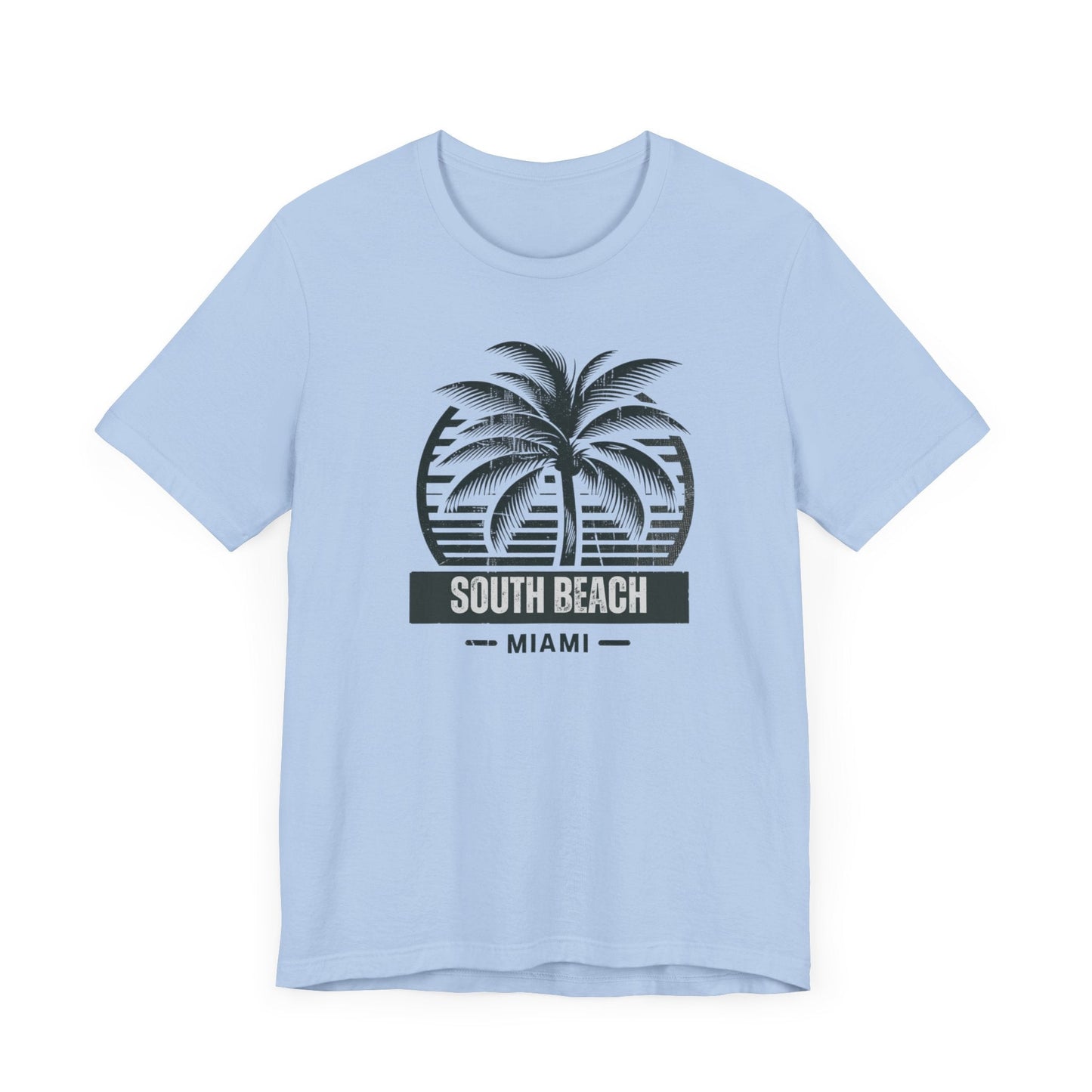 South Beach Serenity: Unisex Palm Trees Tee, the Ultimate Gift for Every Occasion Boyfriend Gift, Girlfriend Gift