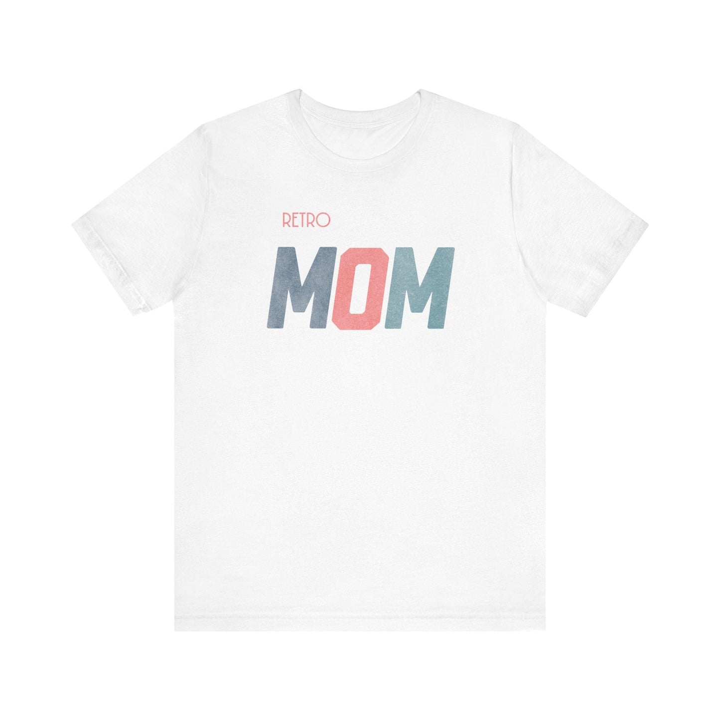 Retro MOM - Timeless Style for Modern Moms! Great Short Sleeve Cotton Crewneck Tshirt Makes a Great Mom Gift