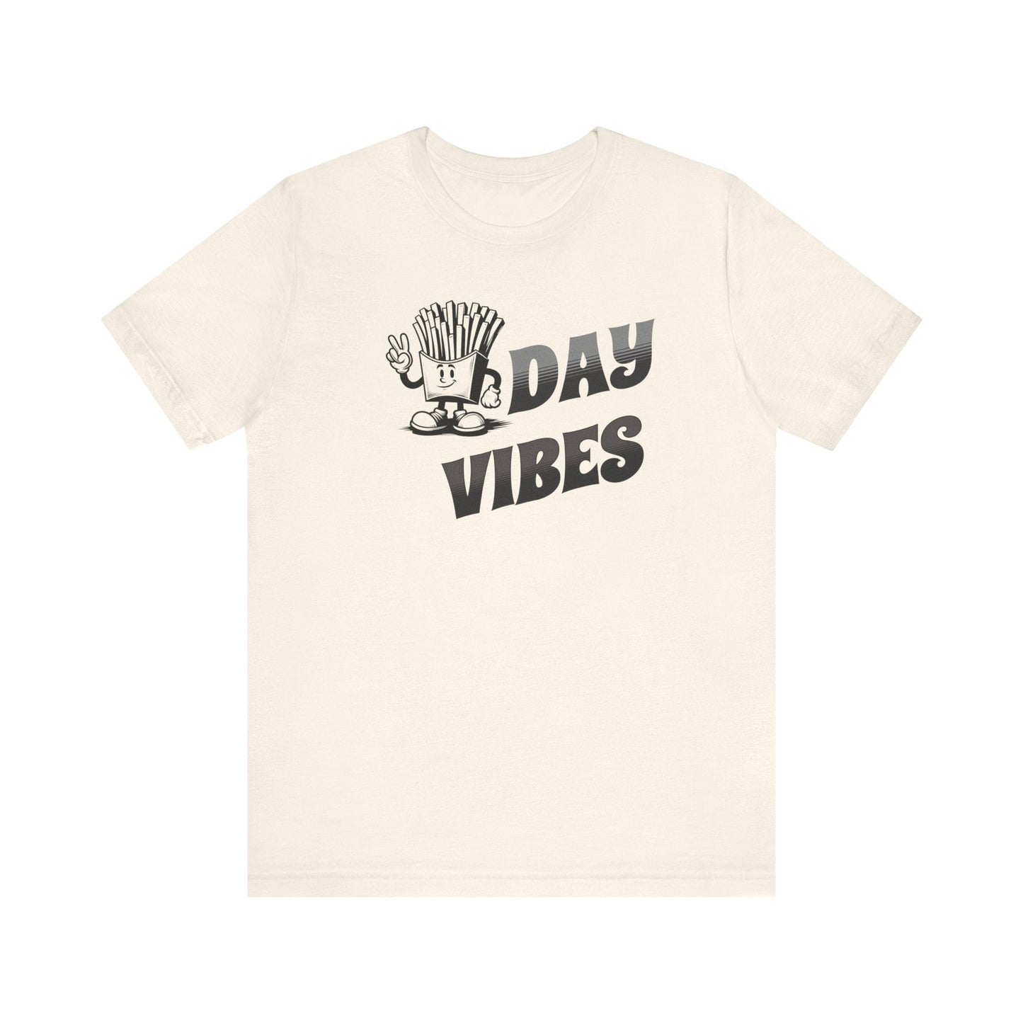 Funny Fryday Vibes Tee - Hilarious French Fry Humor Shirt for Casual Fridays! Funny Tshirt Makes a great gift