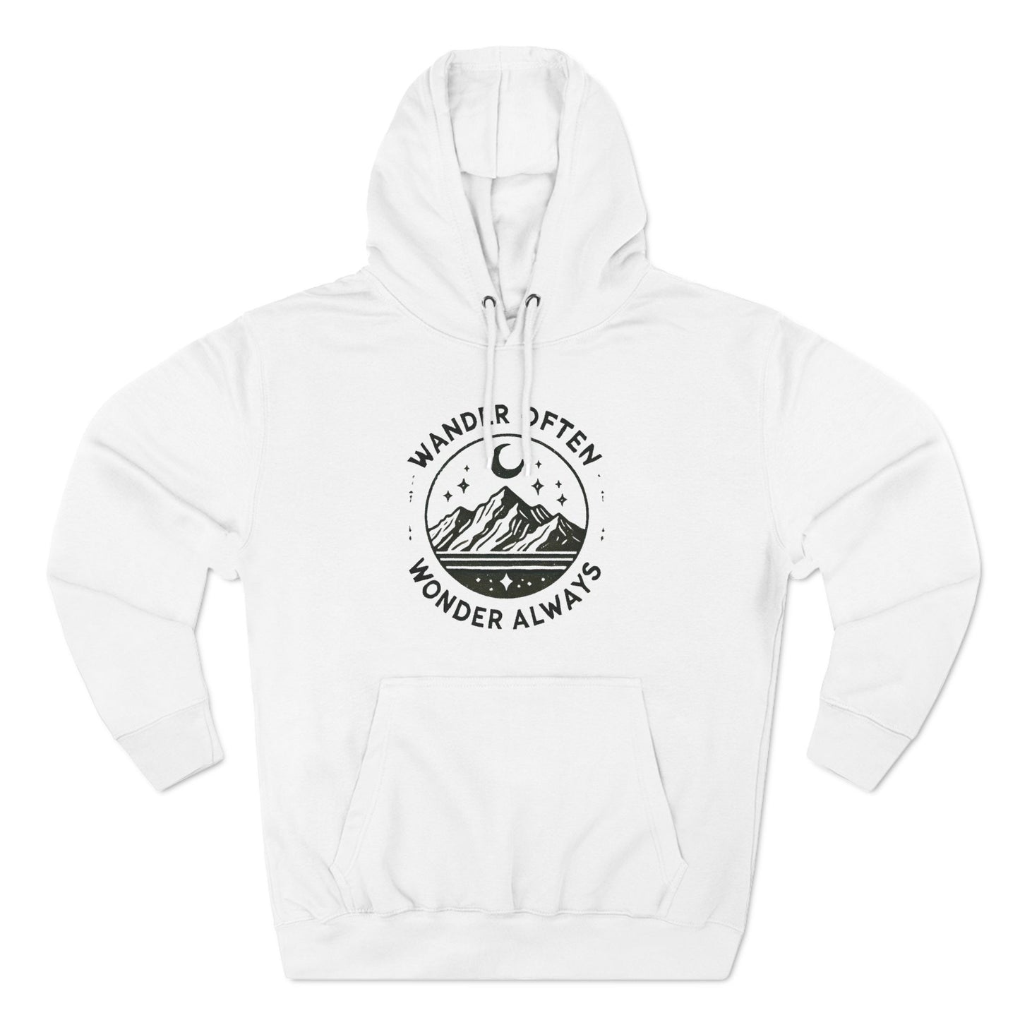 Wander Often Wonder Always Graphic Hoodie