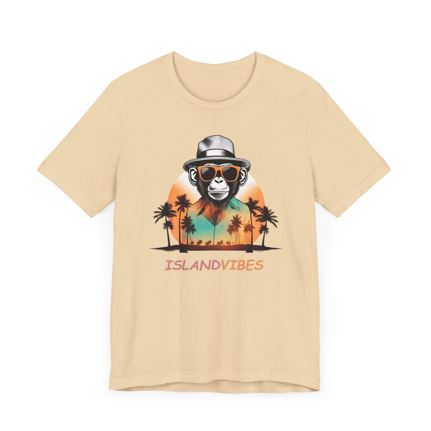 Island Monkey Business: Unisex Tee for Tropical Vibes! Great Gift