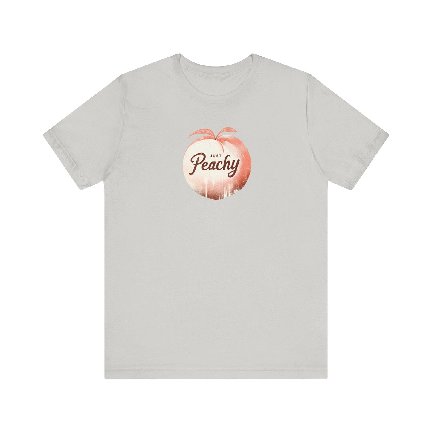 Just Peachy Shirt Summer Shirts, Cute Womens Shirt, Retro Summer Shirt, Gifts For Peach Lovers, Summer Vibes Shirt Moms Gift Girlfriend Gift