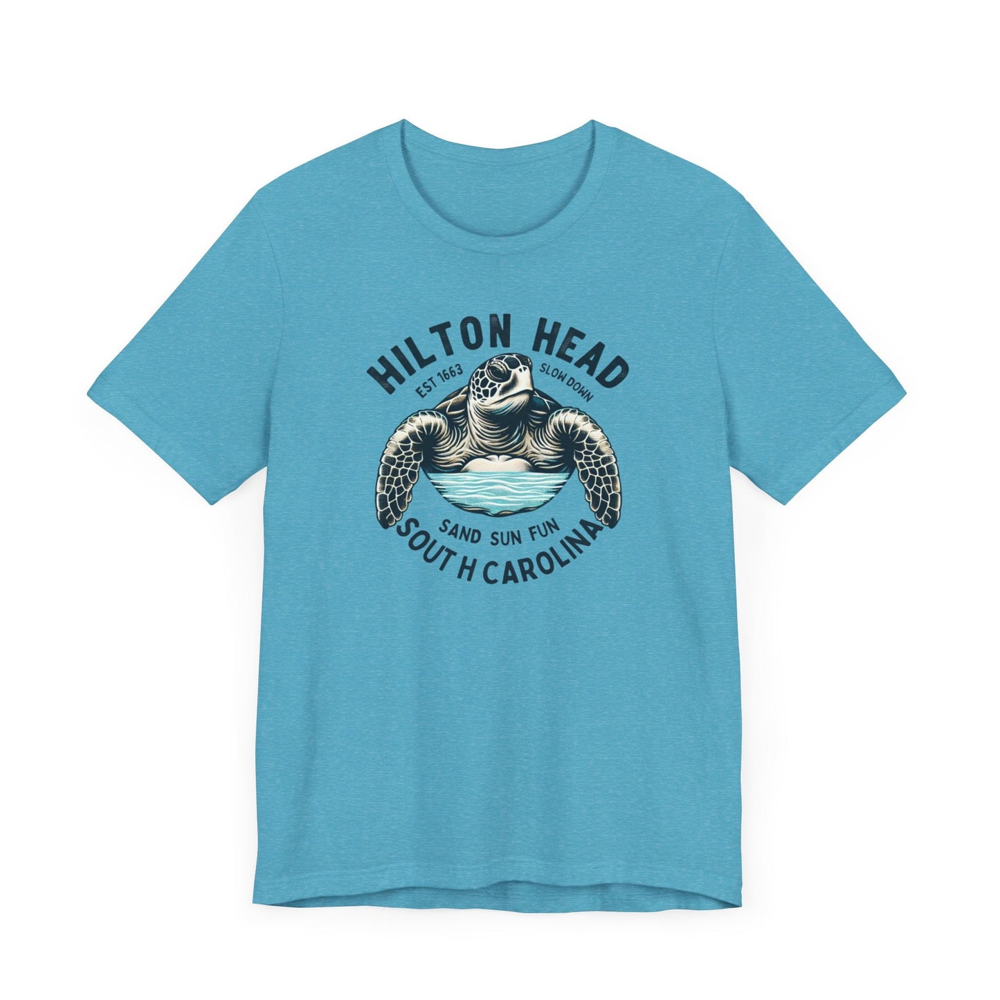 Hilton Head South Carolina Graphic Tee Vacation Shirt Beach Vibes Destination Shirt Great Gift Idea