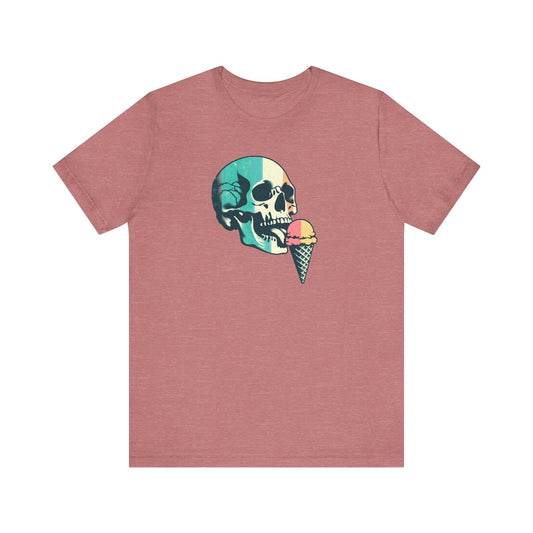 Skull Tee: Embrace Cool Comfort and Style with This Crewneck Tshirt Makes a Great Gift