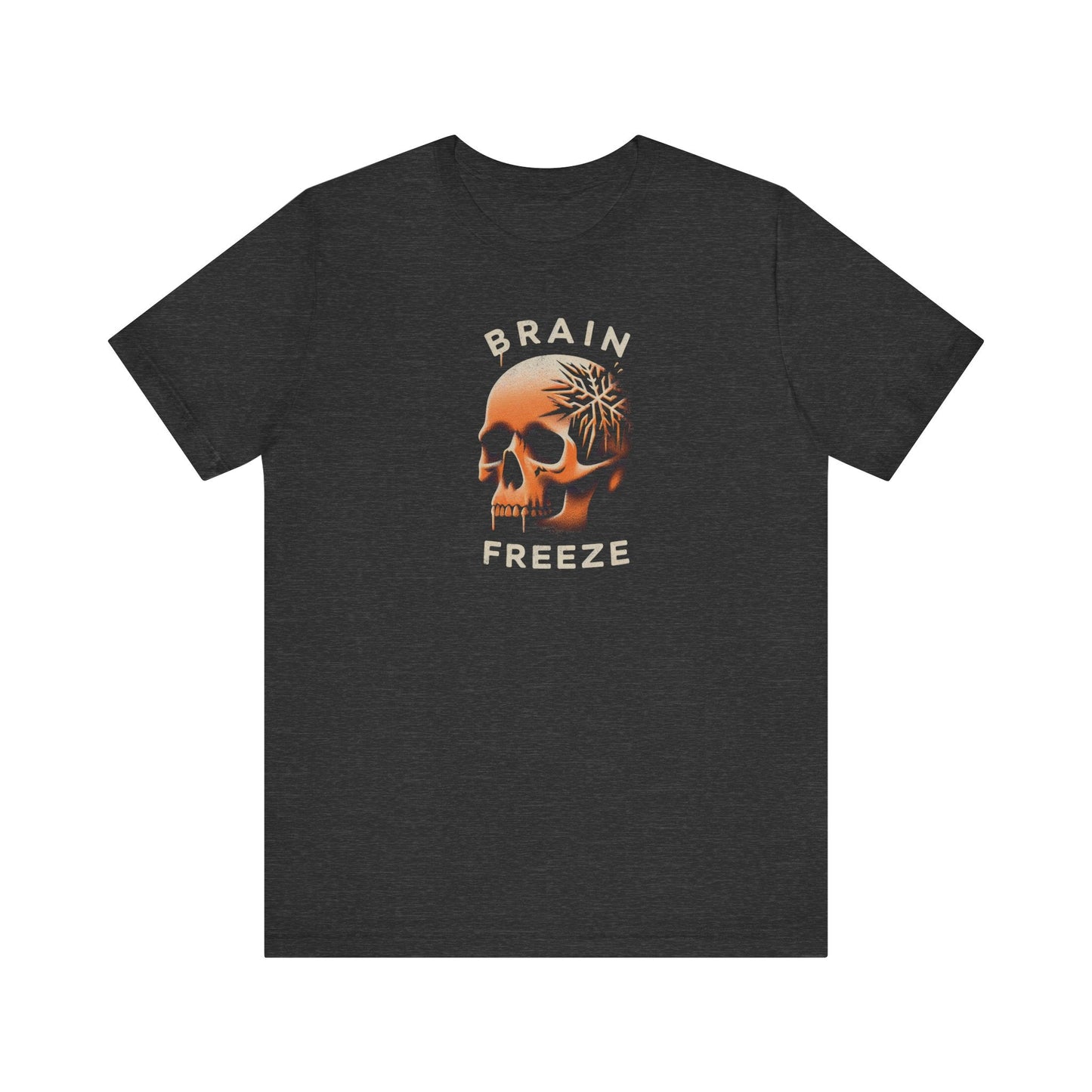 Brain Freeze Skull Tee: Unleash Your Style and Comfort with a Stylish Graphic Tshirt