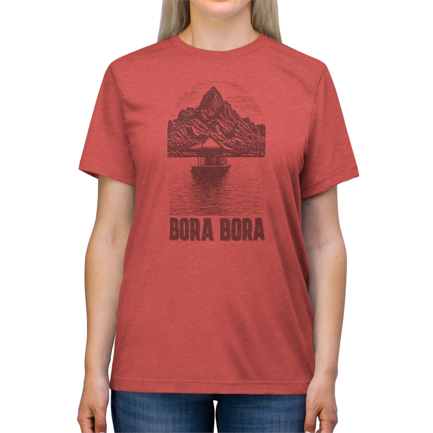 "Bora Bora T-Shirt – Comfortable Casual Travel & Outdoor Adventure Tee"