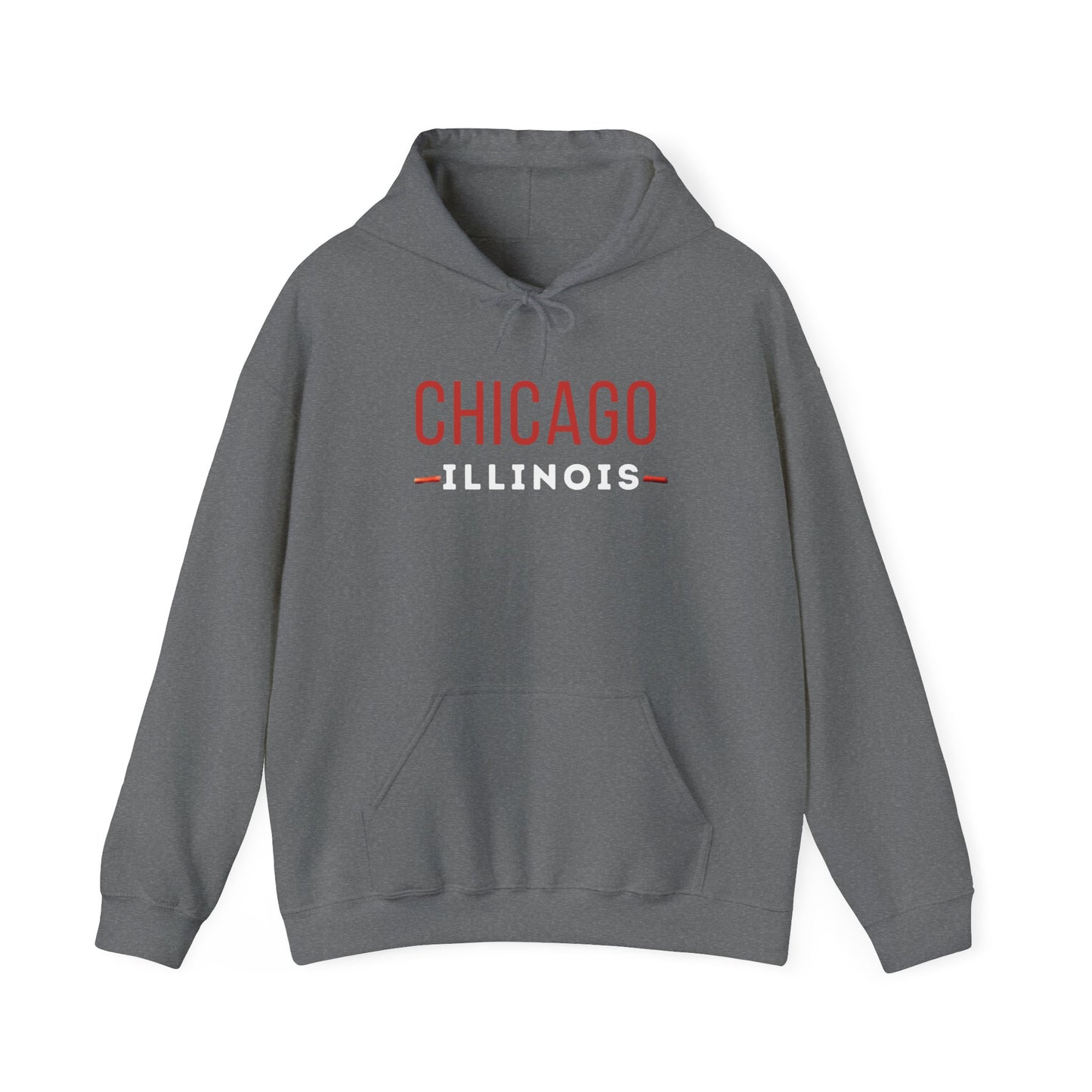 Chicago Illinois Unisex Heavy Blend Hooded Sweatshirt Warm & Stylish Hoodie Great Gift