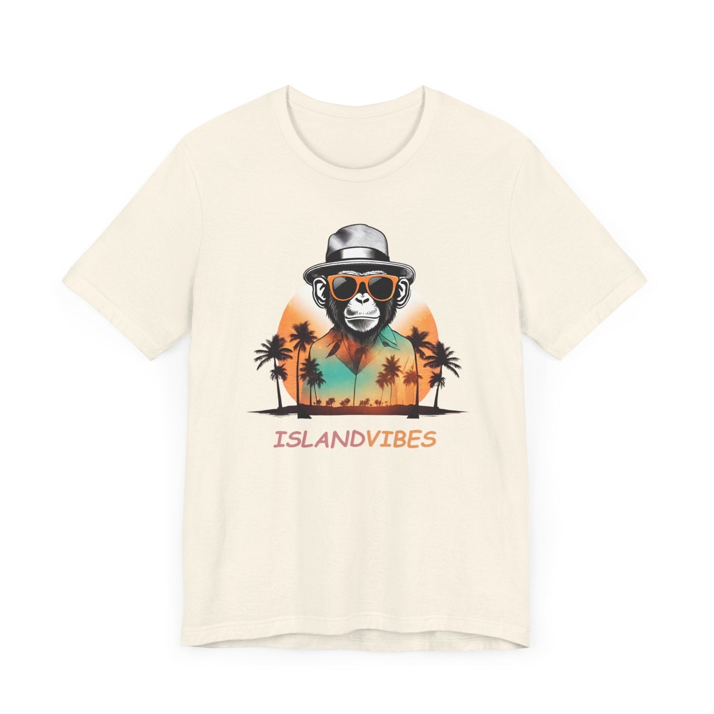 Island Monkey Business: Unisex Tee for Tropical Vibes! Great Gift