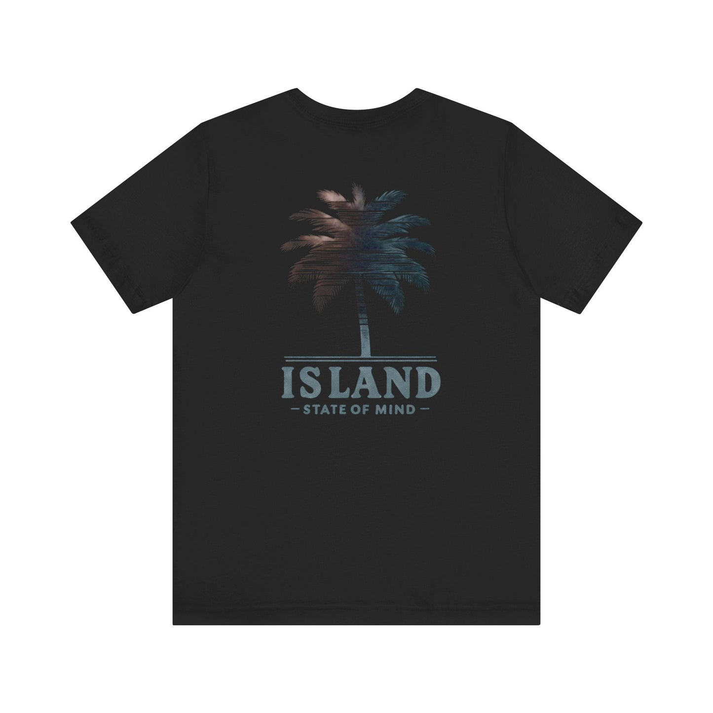 Vacation Vibes: Unisex Island State of Mind Palm Tree Graphic Tee Great Gift Idea