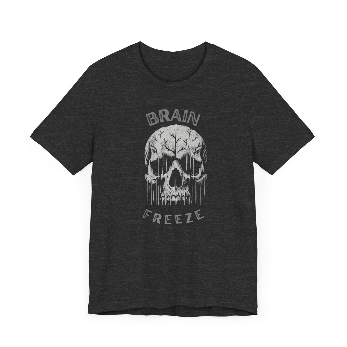 Brain Freeze Skull Tee: Great Style for Every Occasion! Great Gift Idea, Skull Tshirt, Brother Gift, Dad Gift, Husband Gift, Son Gift