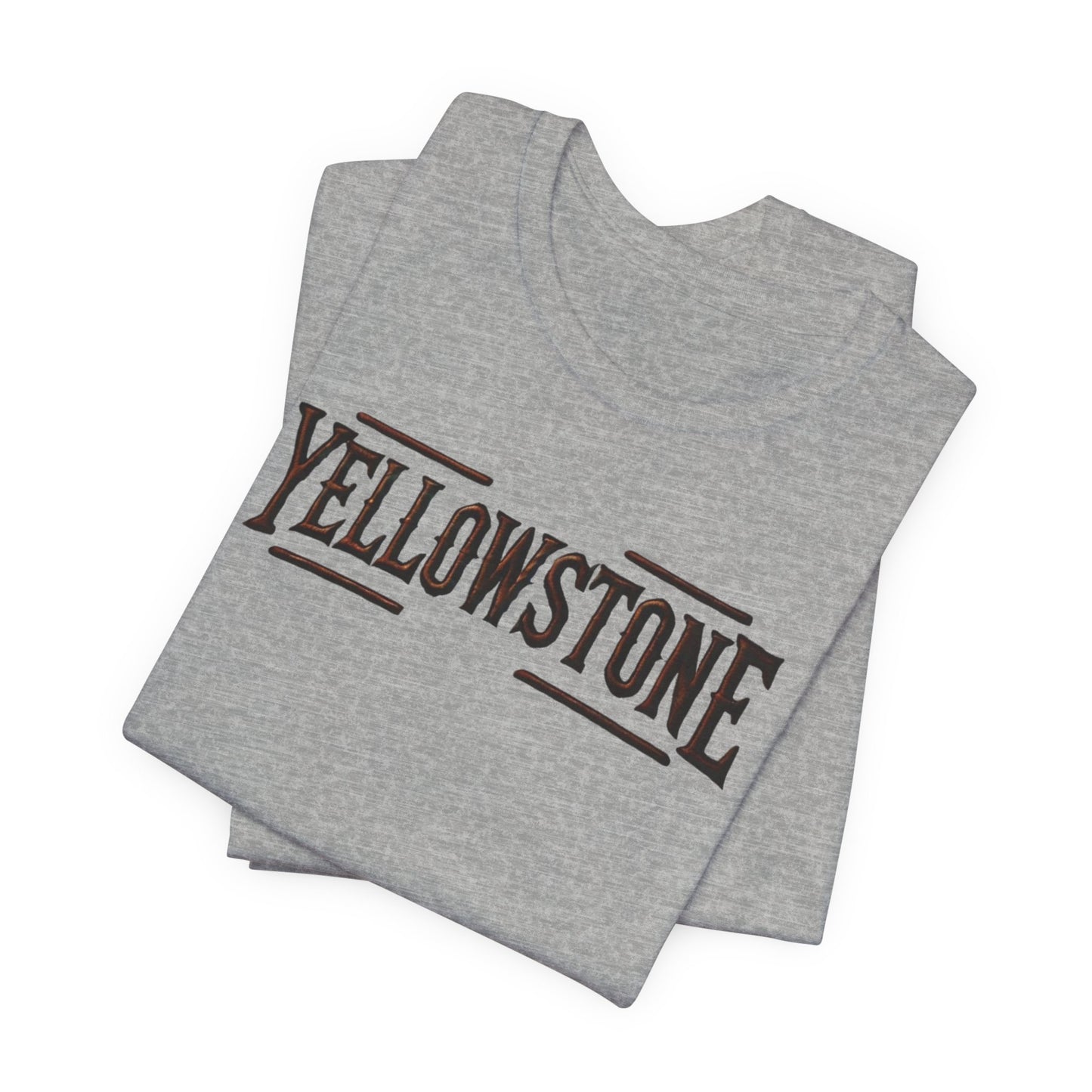 Yellowstone National Park Camping & Hiking Nature Lovers Unisex Short Sleeve Tee