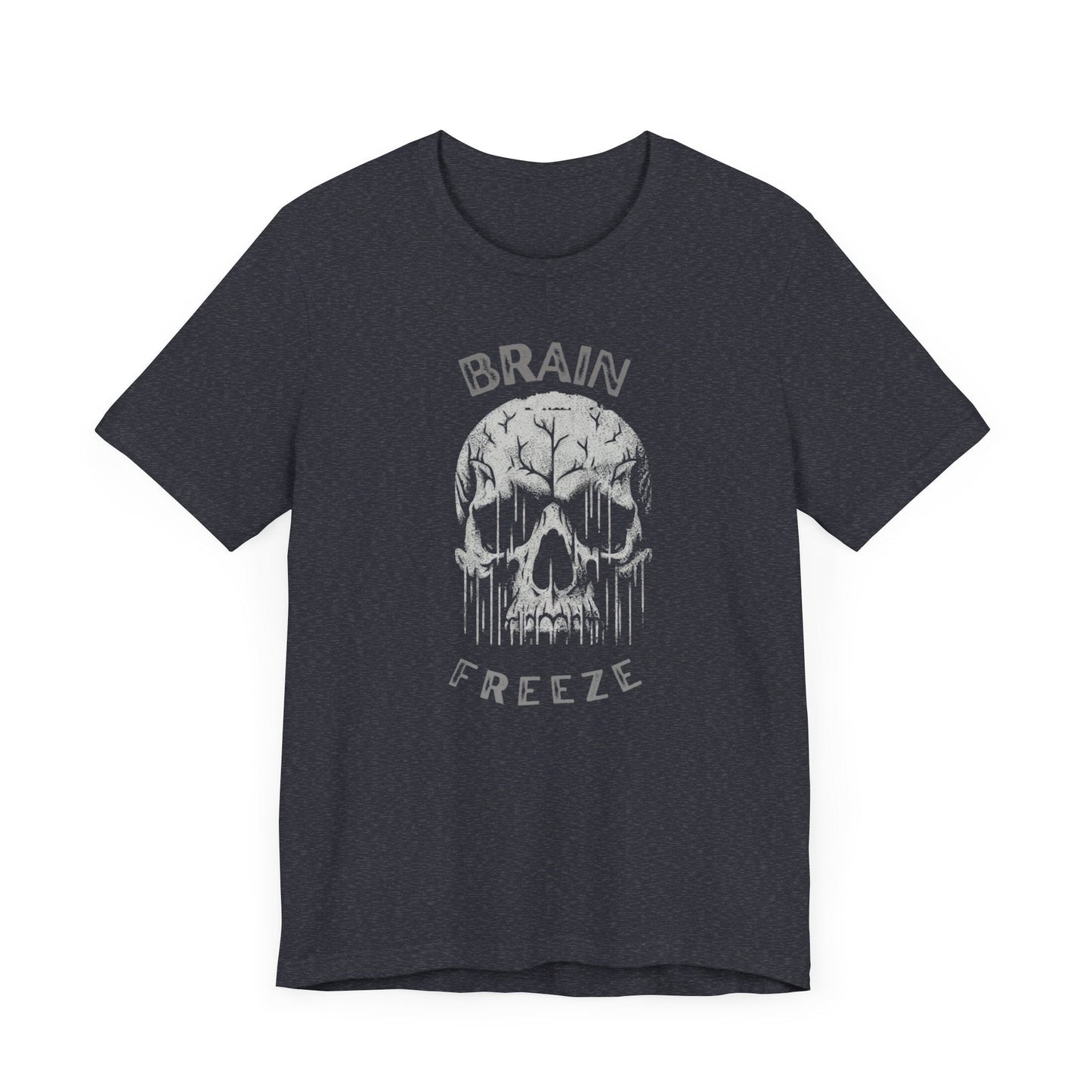 Brain Freeze Skull Tee: Great Style for Every Occasion! Great Gift Idea, Skull Tshirt, Brother Gift, Dad Gift, Husband Gift, Son Gift