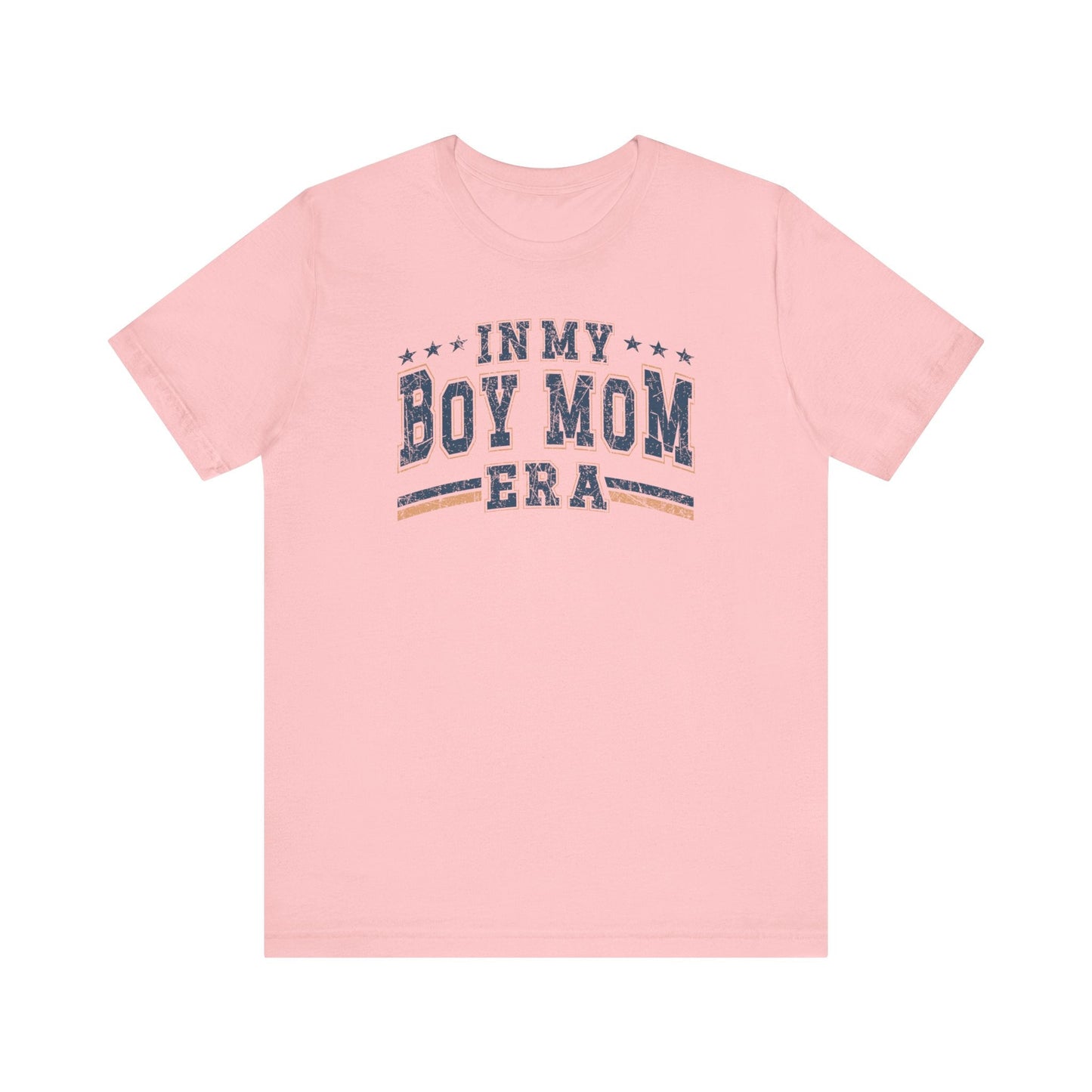 In My Boy Mom Era Tee – Comfortable & Stylish Womens Short Sleeve Crewneck Cotton T-Shirt Mom Gift, Mothers Day Gift