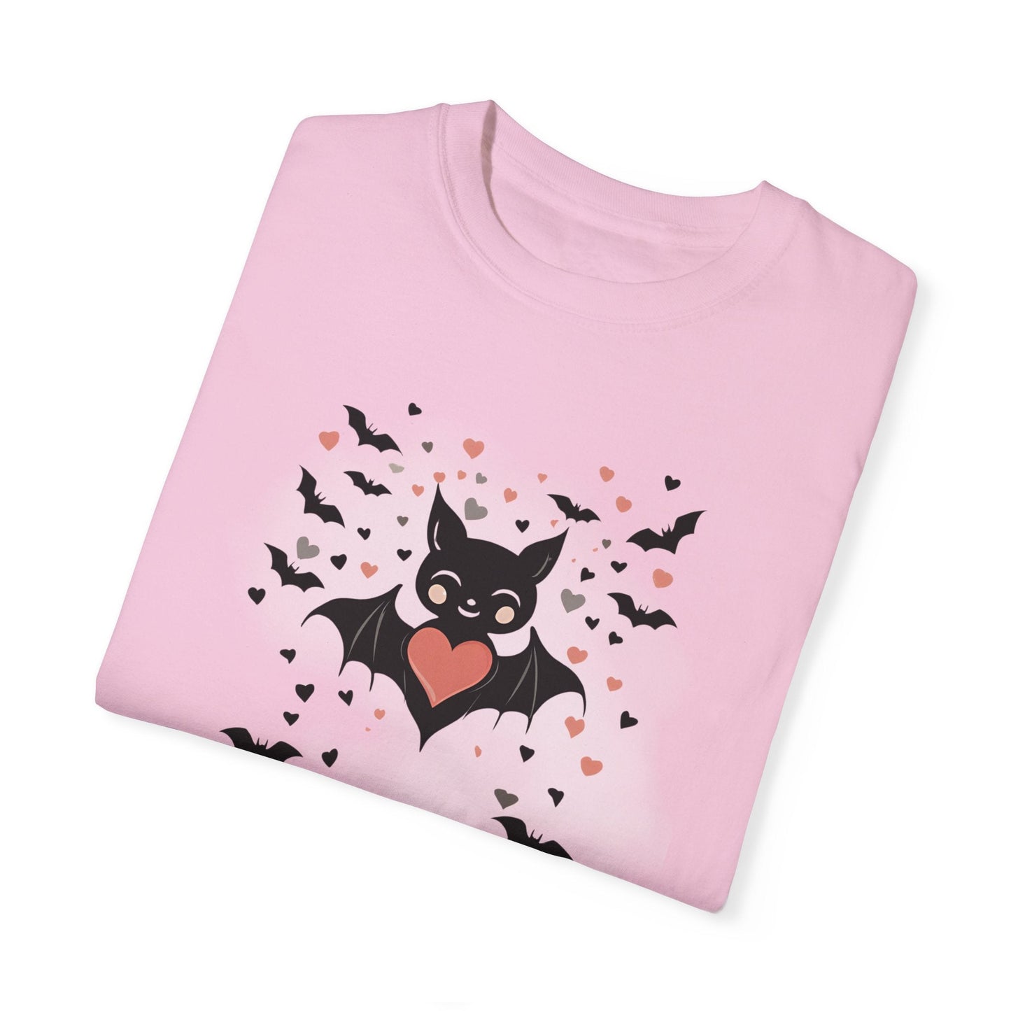 Happy Halloween Bat Vibes Comfort Colors 1717 Garment-Dyed T-Shirt Halloween Tshirt Womens Gift Mens Gift Holiday Gift