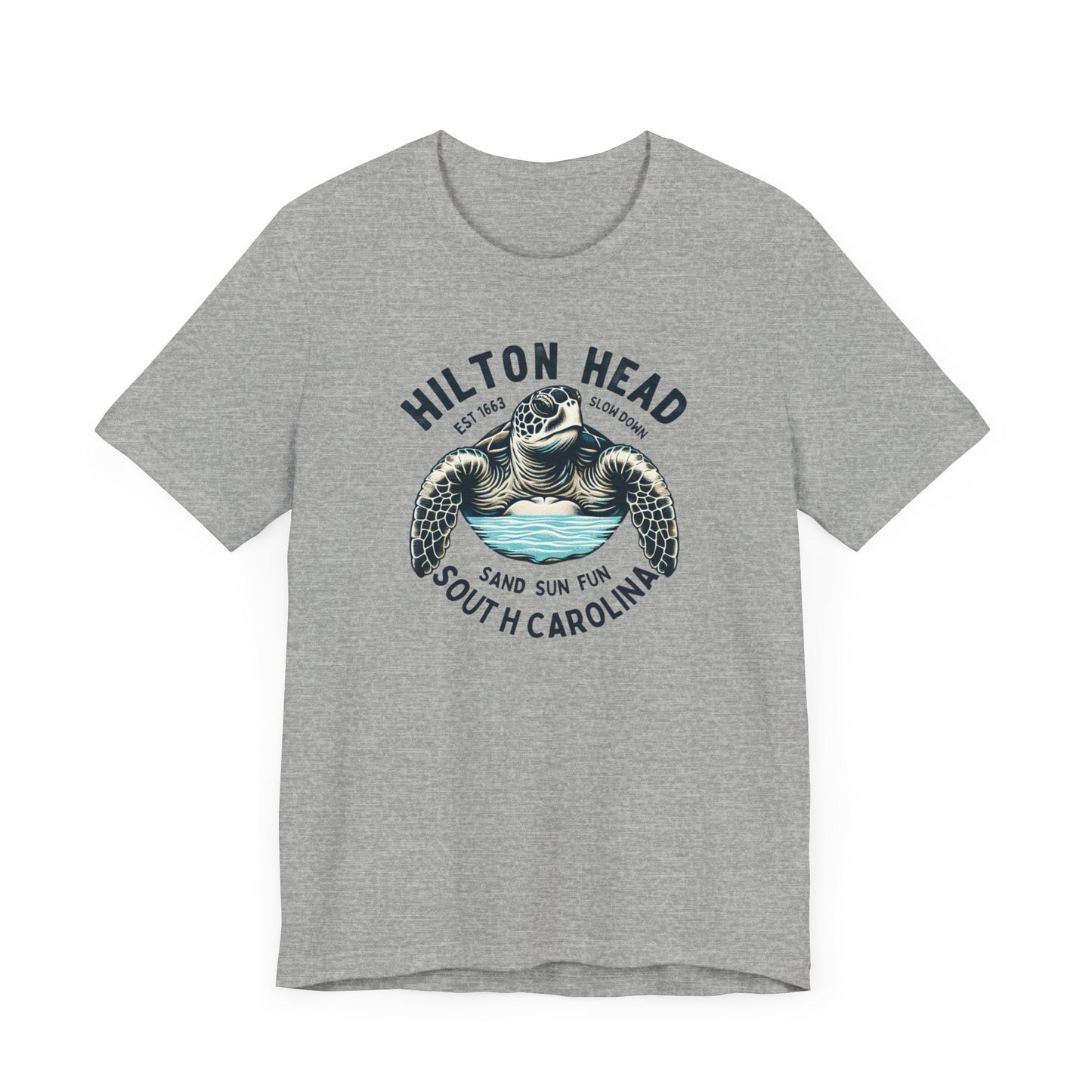 Hilton Head South Carolina Graphic Tee Vacation Shirt Beach Vibes Destination Shirt Great Gift Idea